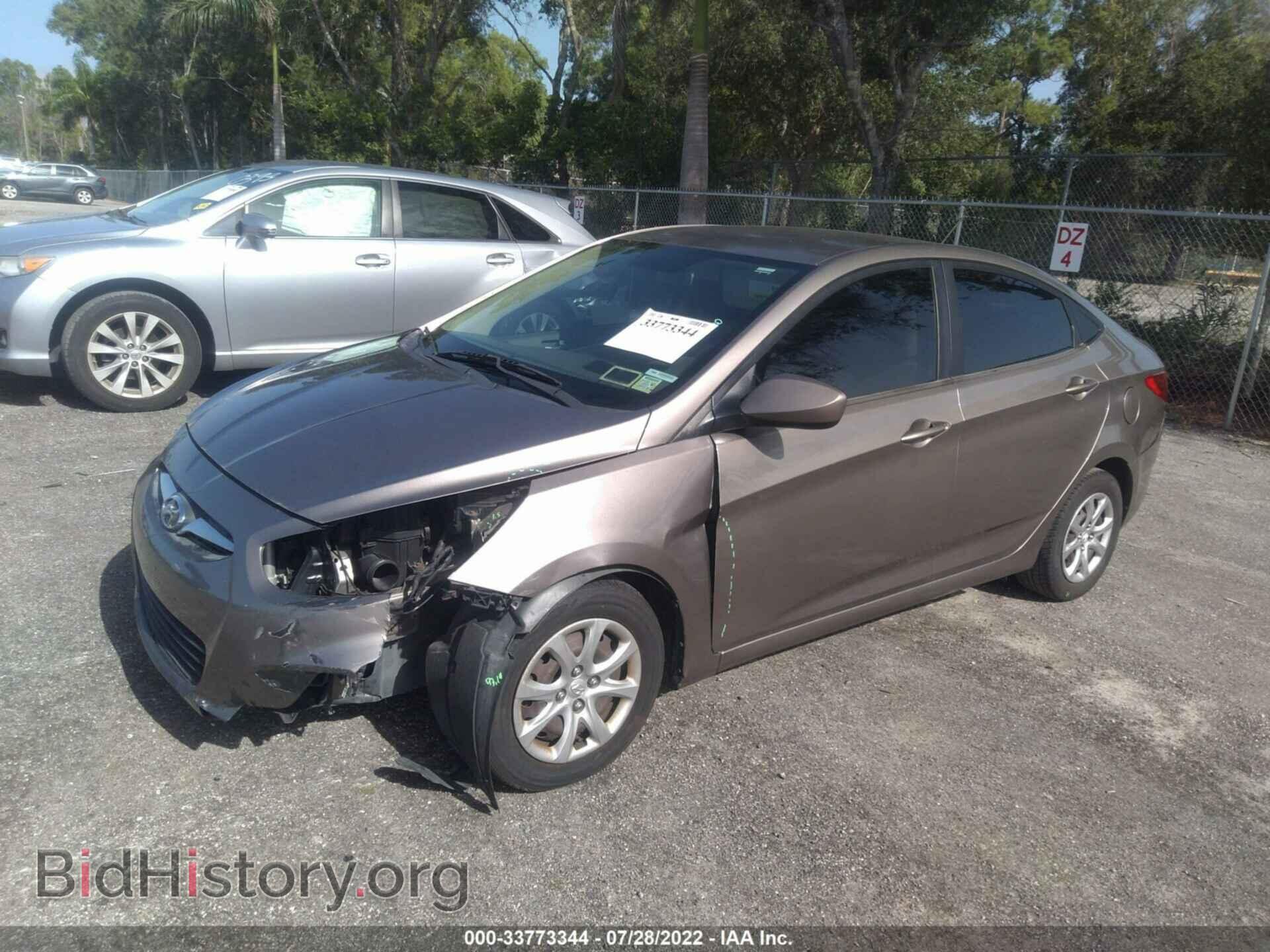 2013 HYUNDAI ACCENT - VIN: KMHCT4AE0DU280471 - Фото 2