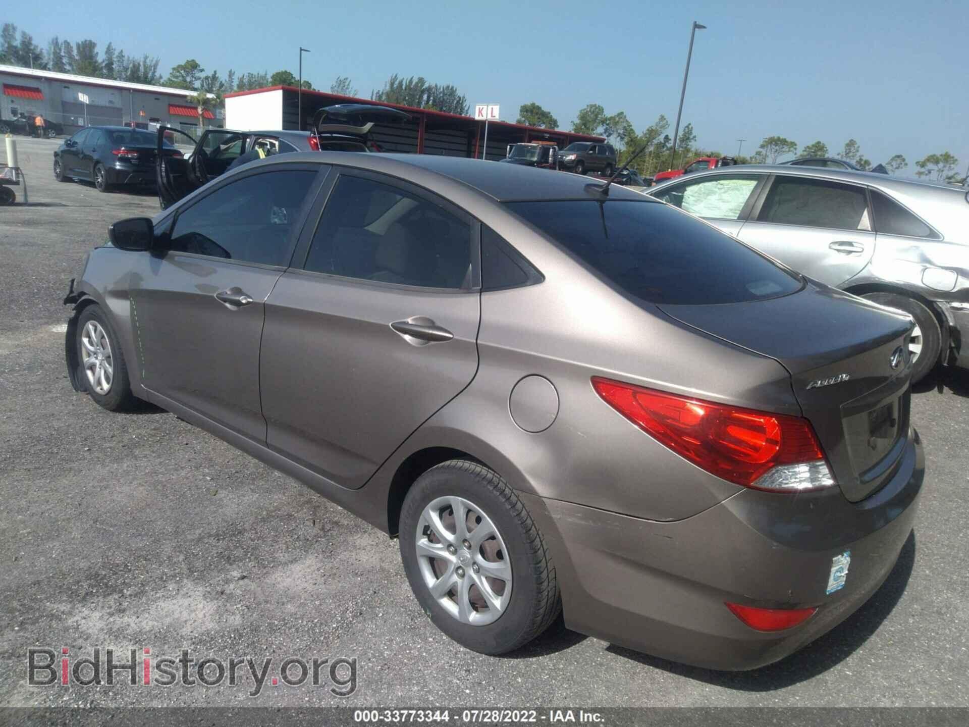 2013 HYUNDAI ACCENT - VIN: KMHCT4AE0DU280471 - Фото 3