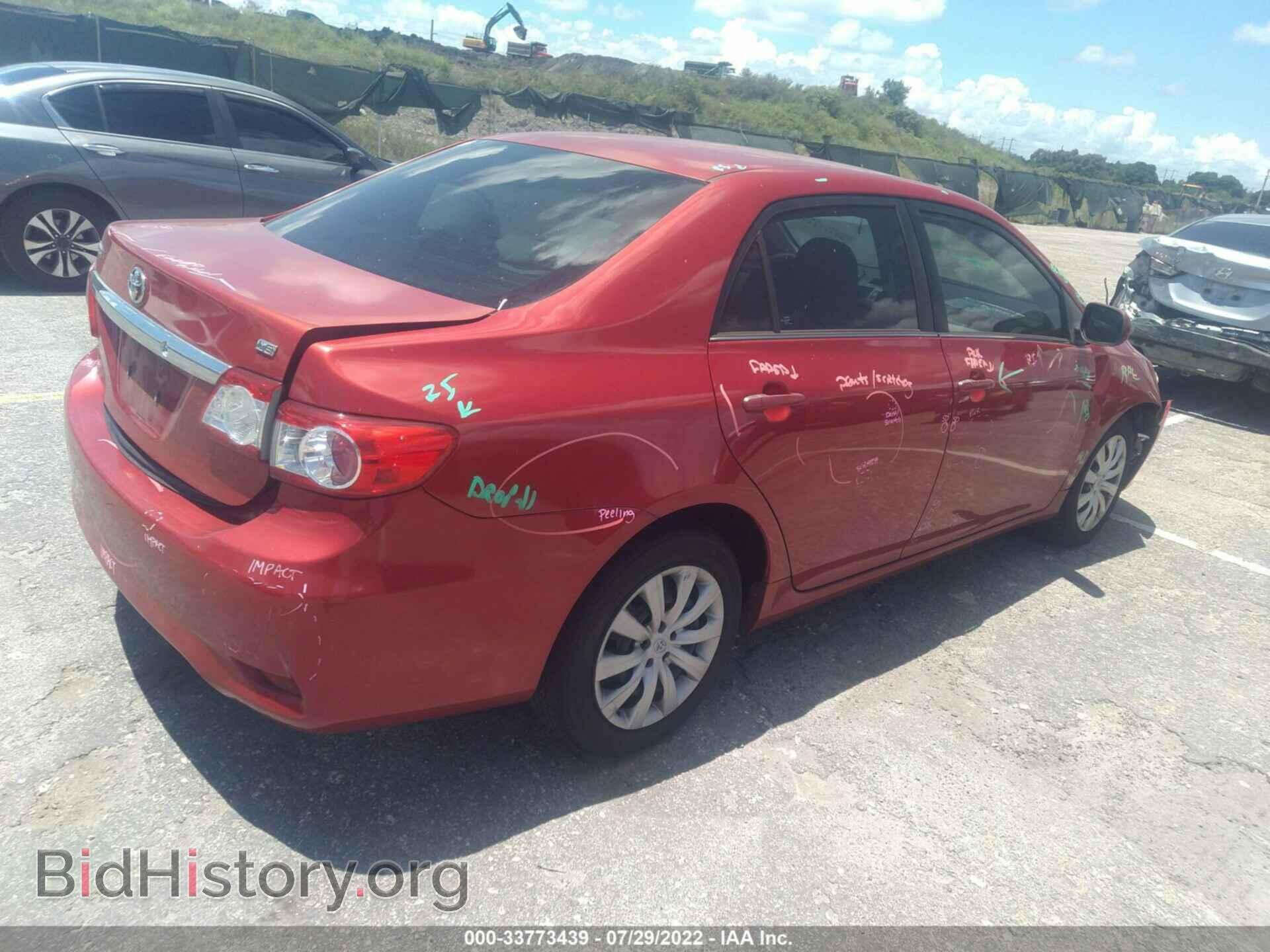 2013 TOYOTA COROLLA - VIN: 2T1BU4EE4DC924459 - Фото 4
