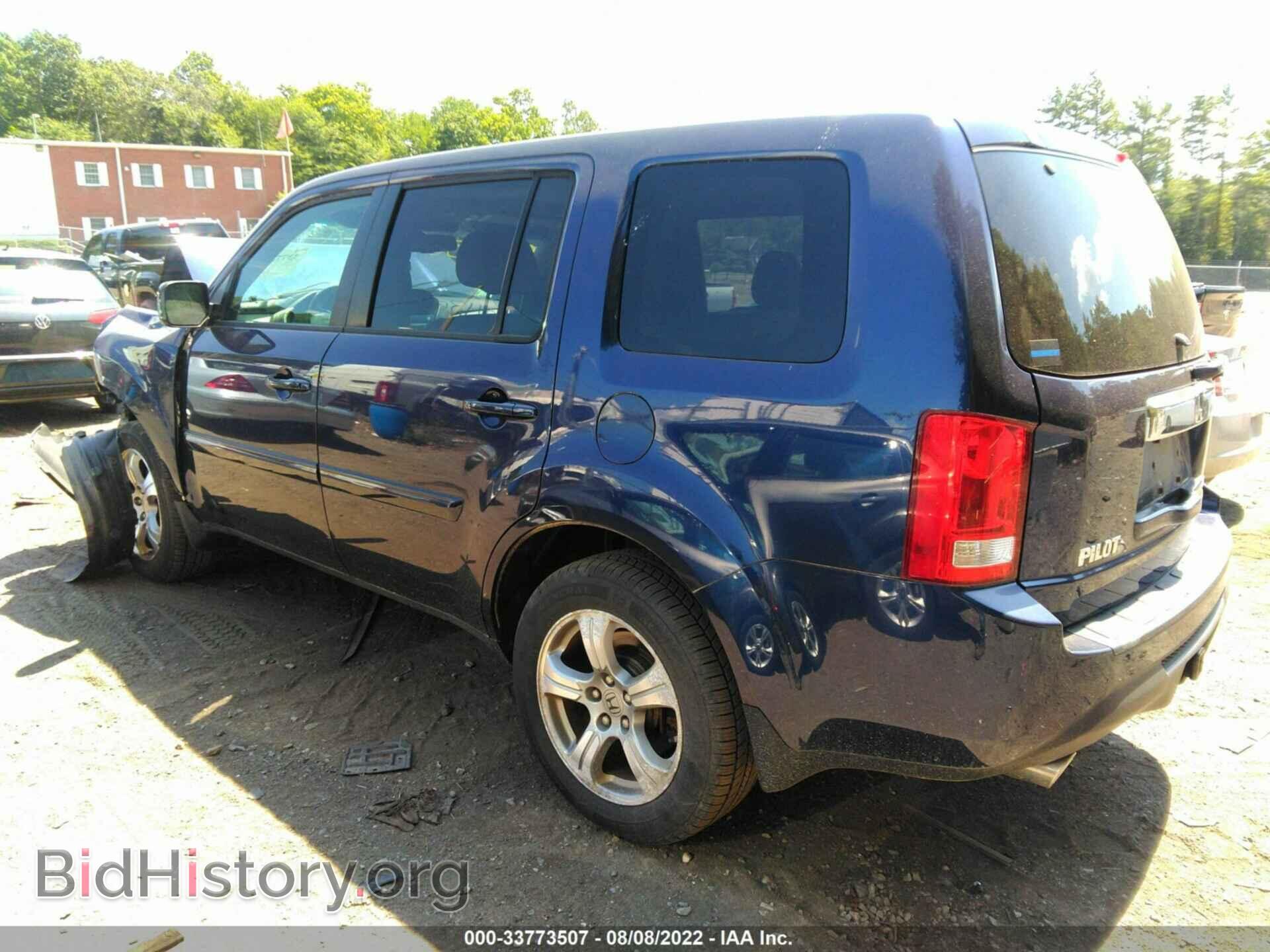 2013 HONDA PILOT - VIN: 5FNYF4H76DB081166 - Фото 3