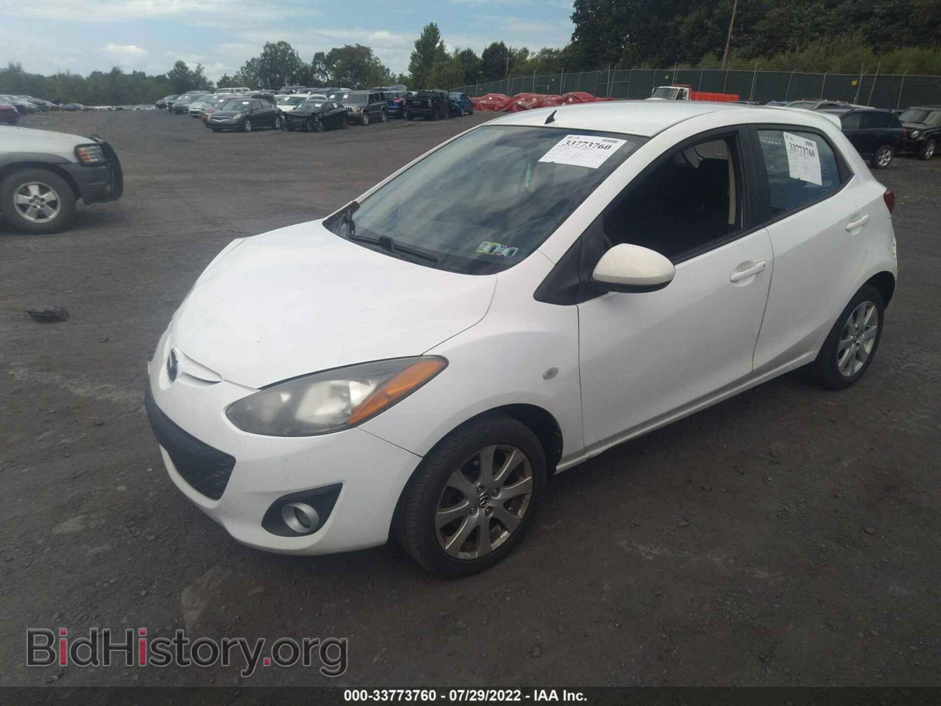 2013 MAZDA MAZDA2 - VIN: JM1DE1LY1D0156323 - Фото 2