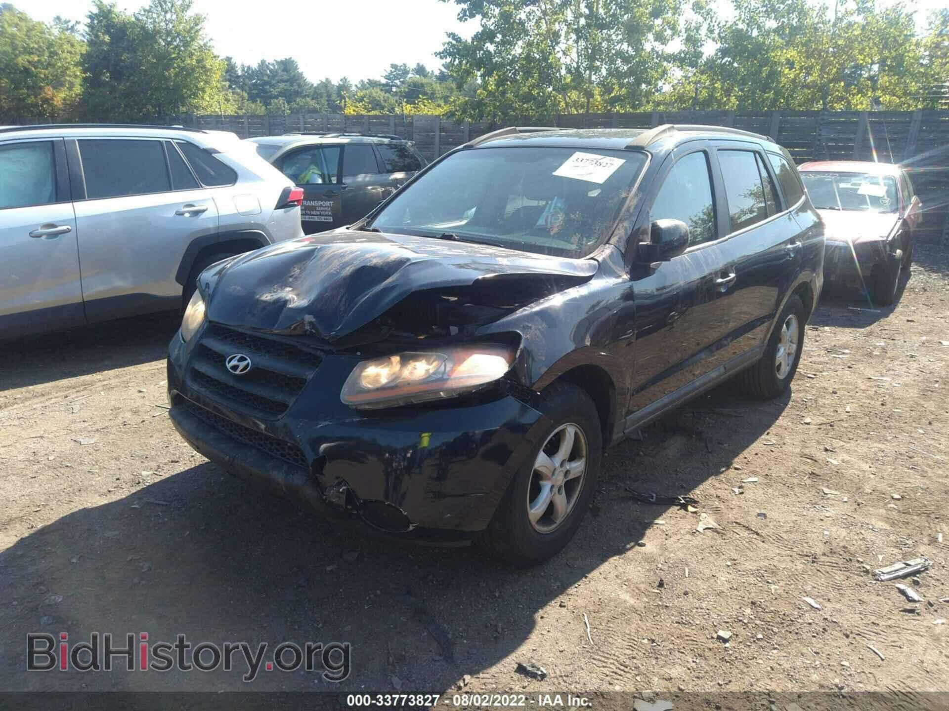 2008 HYUNDAI SANTA FE - VIN: 5NMSG13D48H133624 - Фото 2
