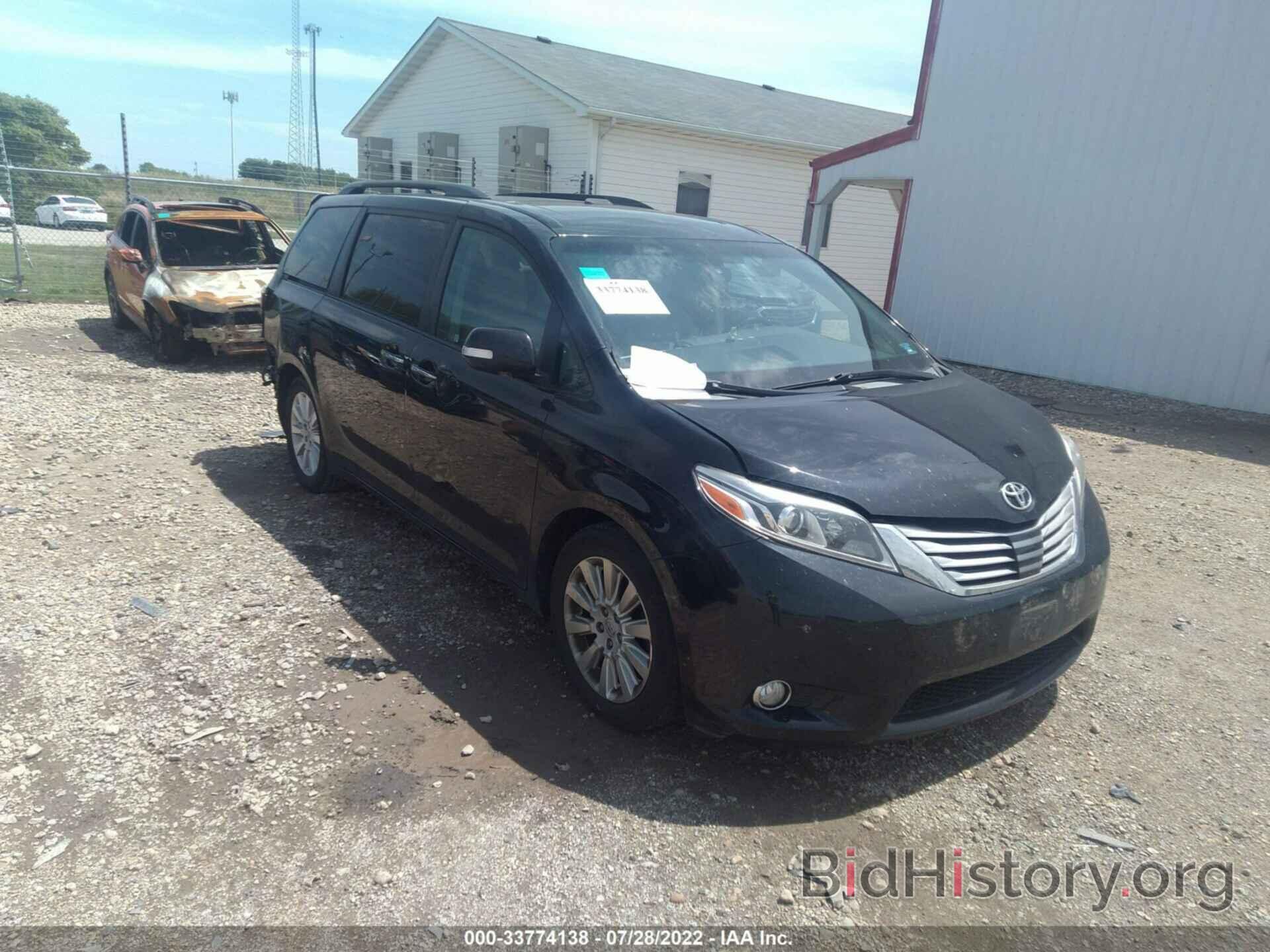 Photo 5TDYK3DC0FS567950 - TOYOTA SIENNA 2015