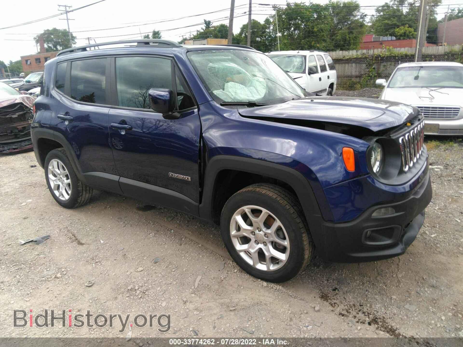 Фотография ZACCJBBB3HPF02415 - JEEP RENEGADE 2017