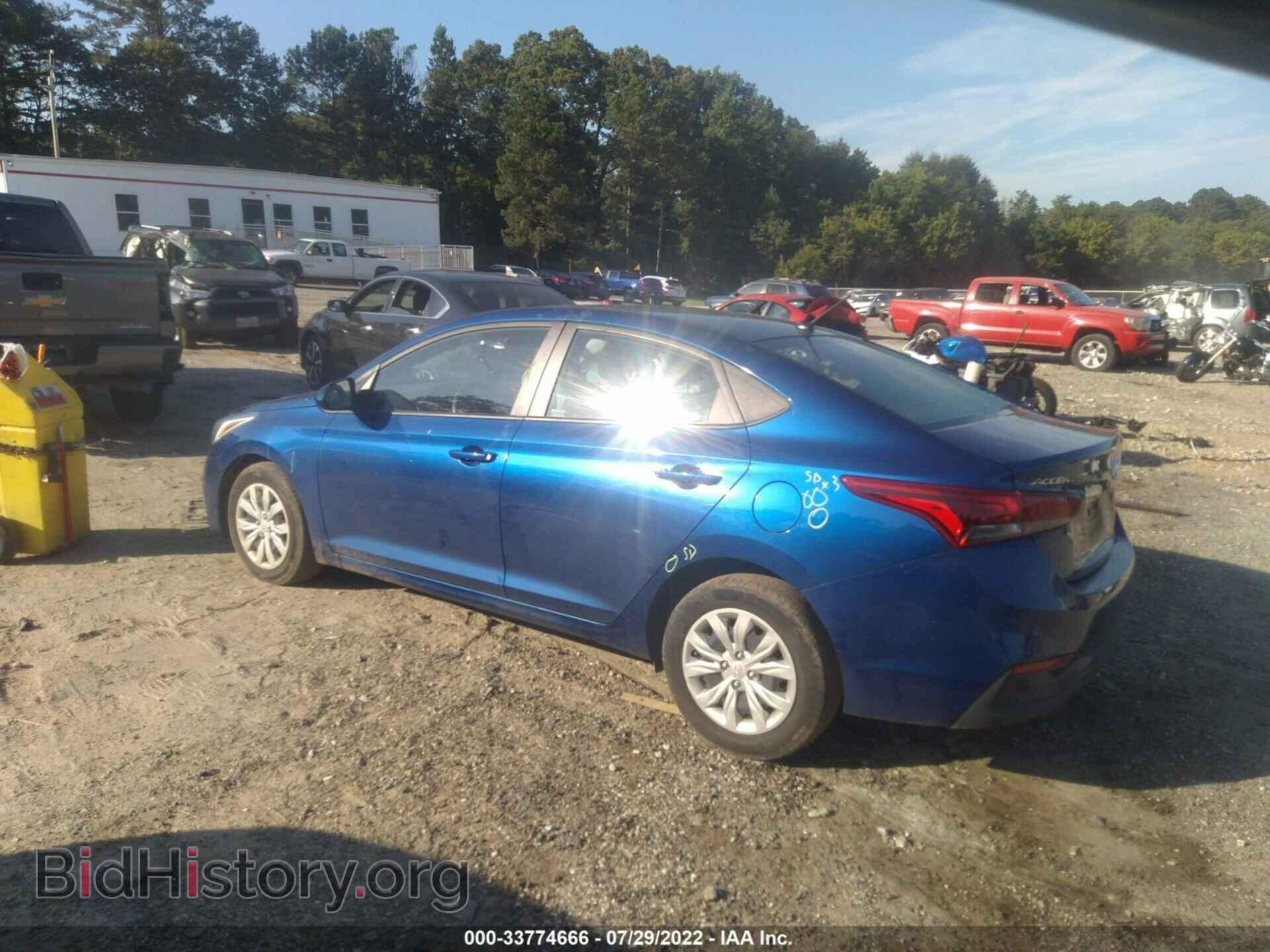 2019 HYUNDAI ACCENT - VIN: 3KPC24A39KE080738 - Фото 3