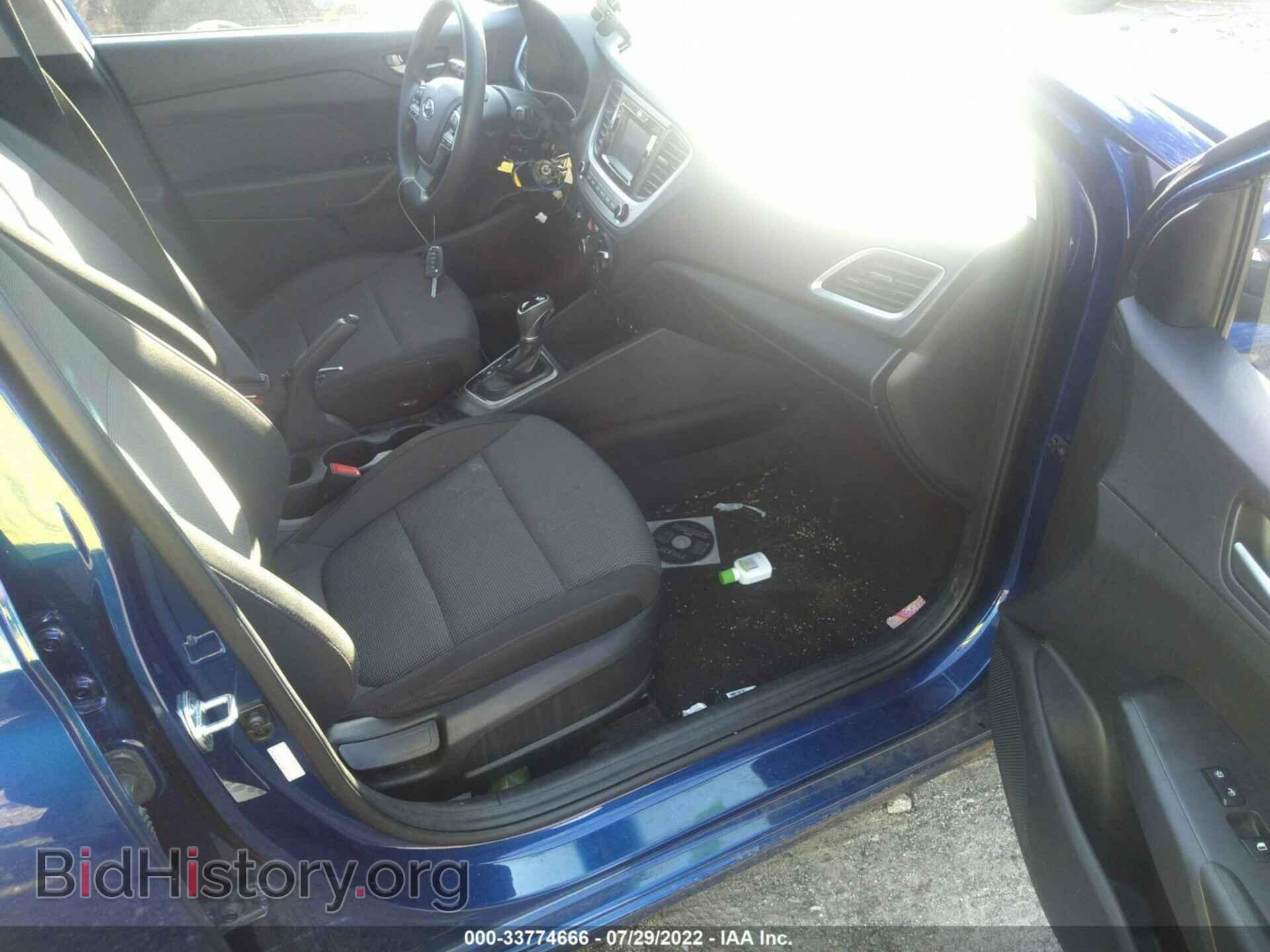 2019 HYUNDAI ACCENT - VIN: 3KPC24A39KE080738 - Фото 5