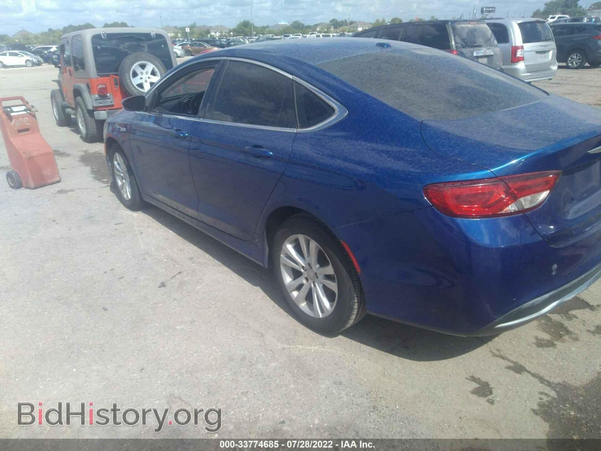 2015 CHRYSLER 200 - VIN: 1C3CCCAB7FN507791 - Фото 3