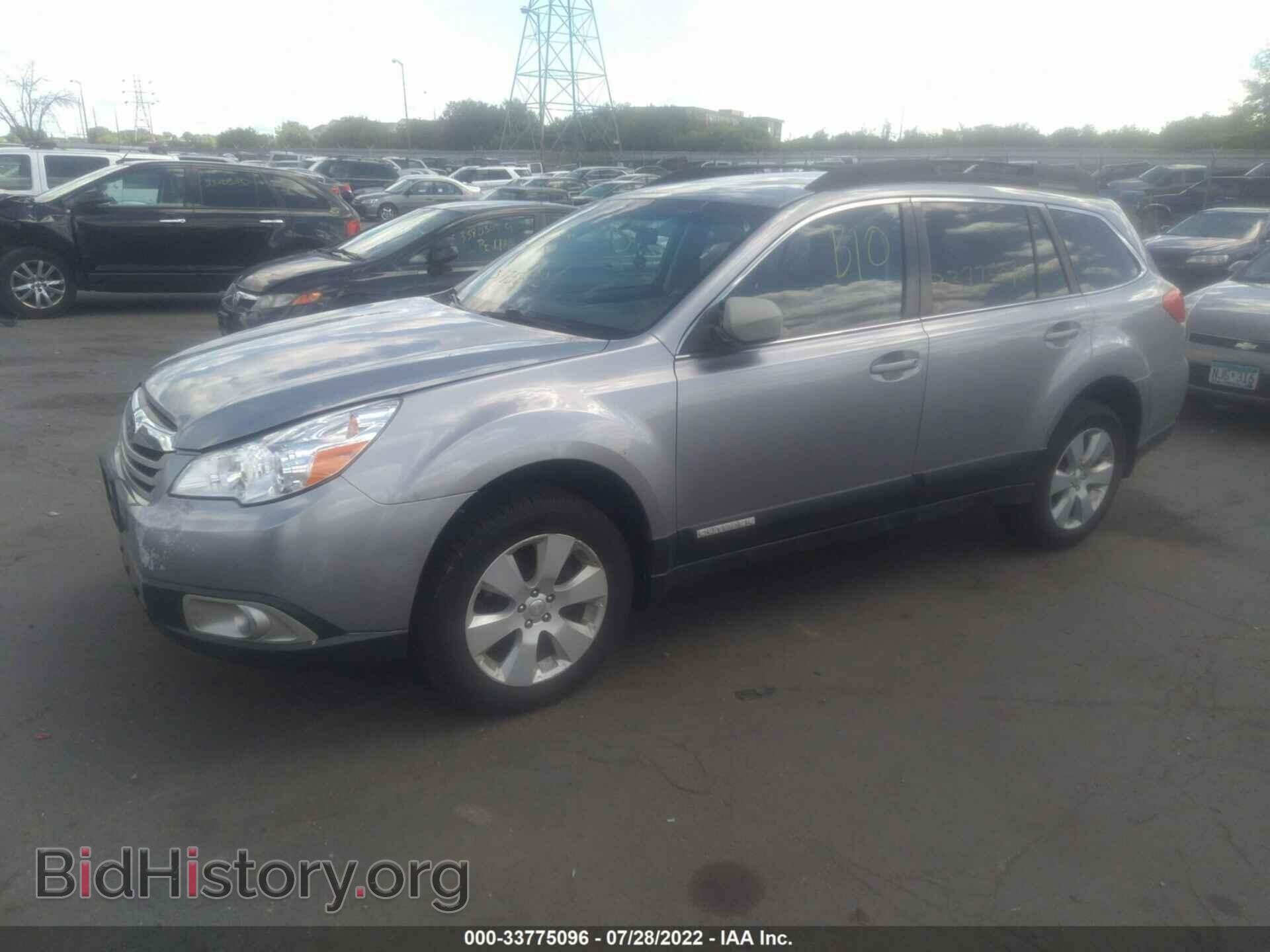 2011 SUBARU OUTBACK - VIN: 4S4BRCCC0B3400482 - Фото 2