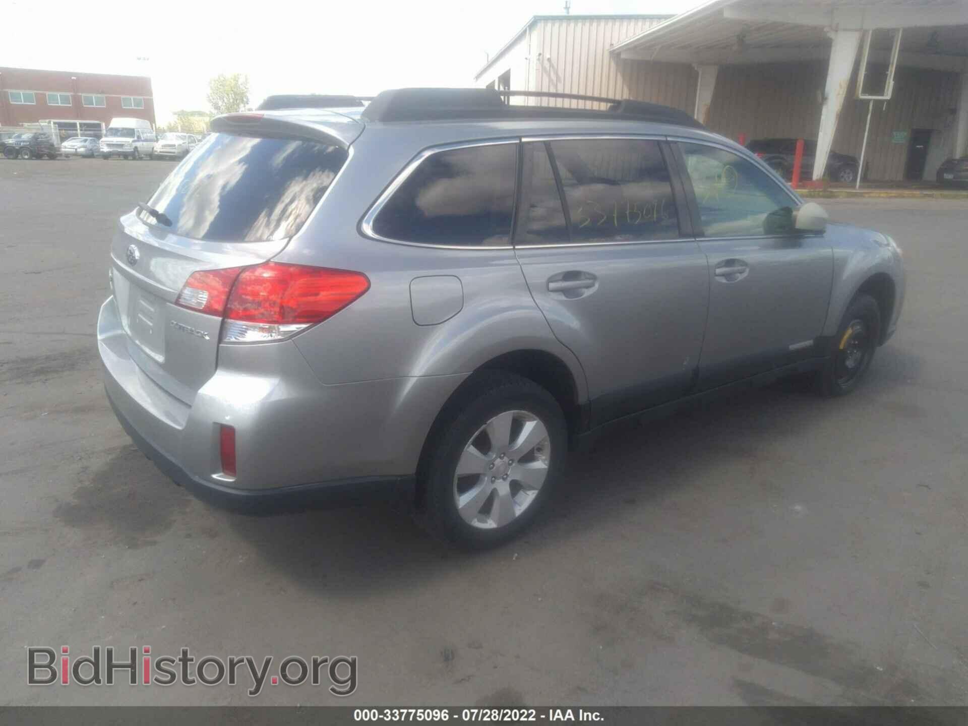 2011 SUBARU OUTBACK - VIN: 4S4BRCCC0B3400482 - Фото 4