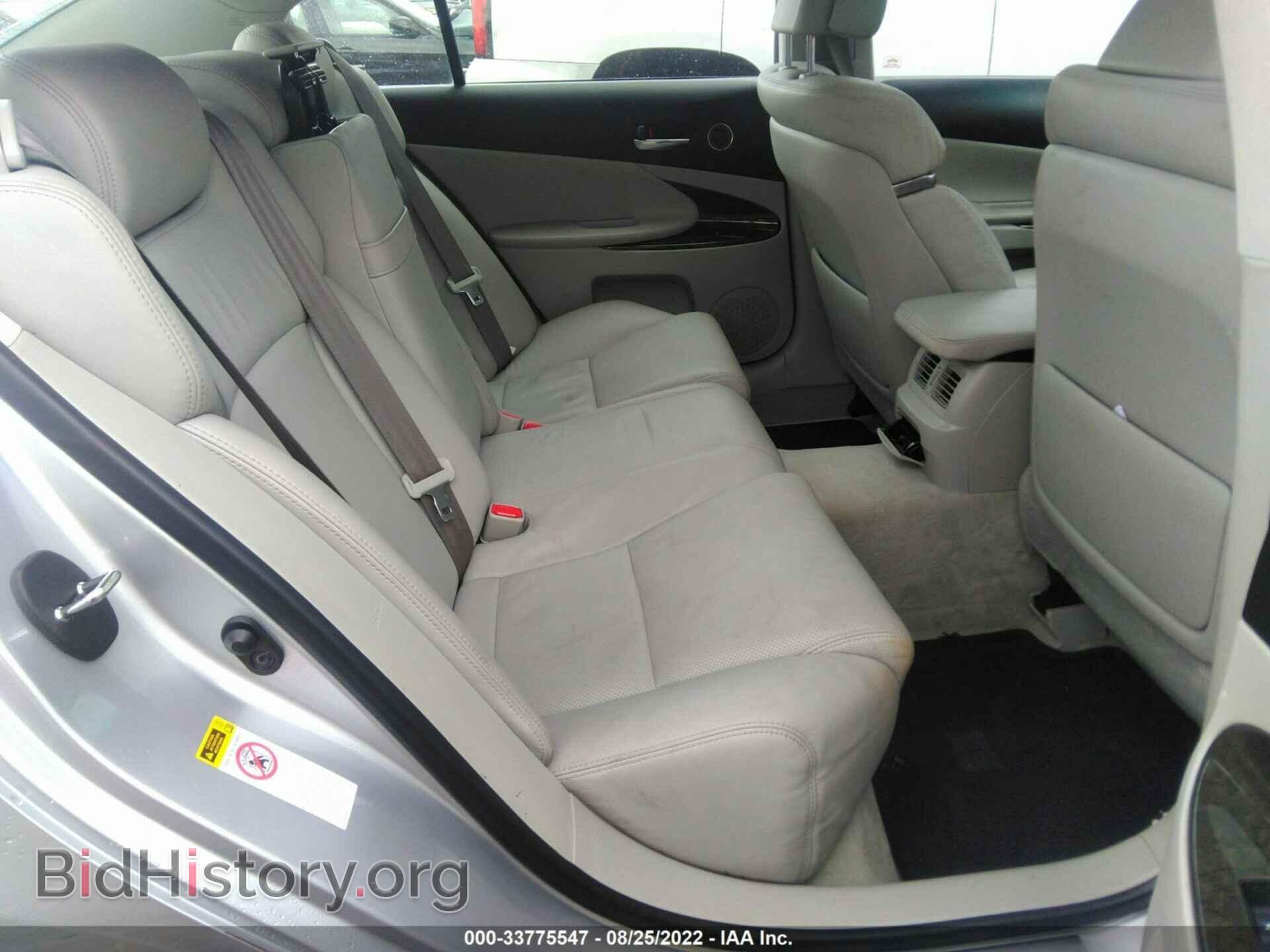2009 LEXUS GS 350 - VIN: JTHBE96S590043168 - Фото 8