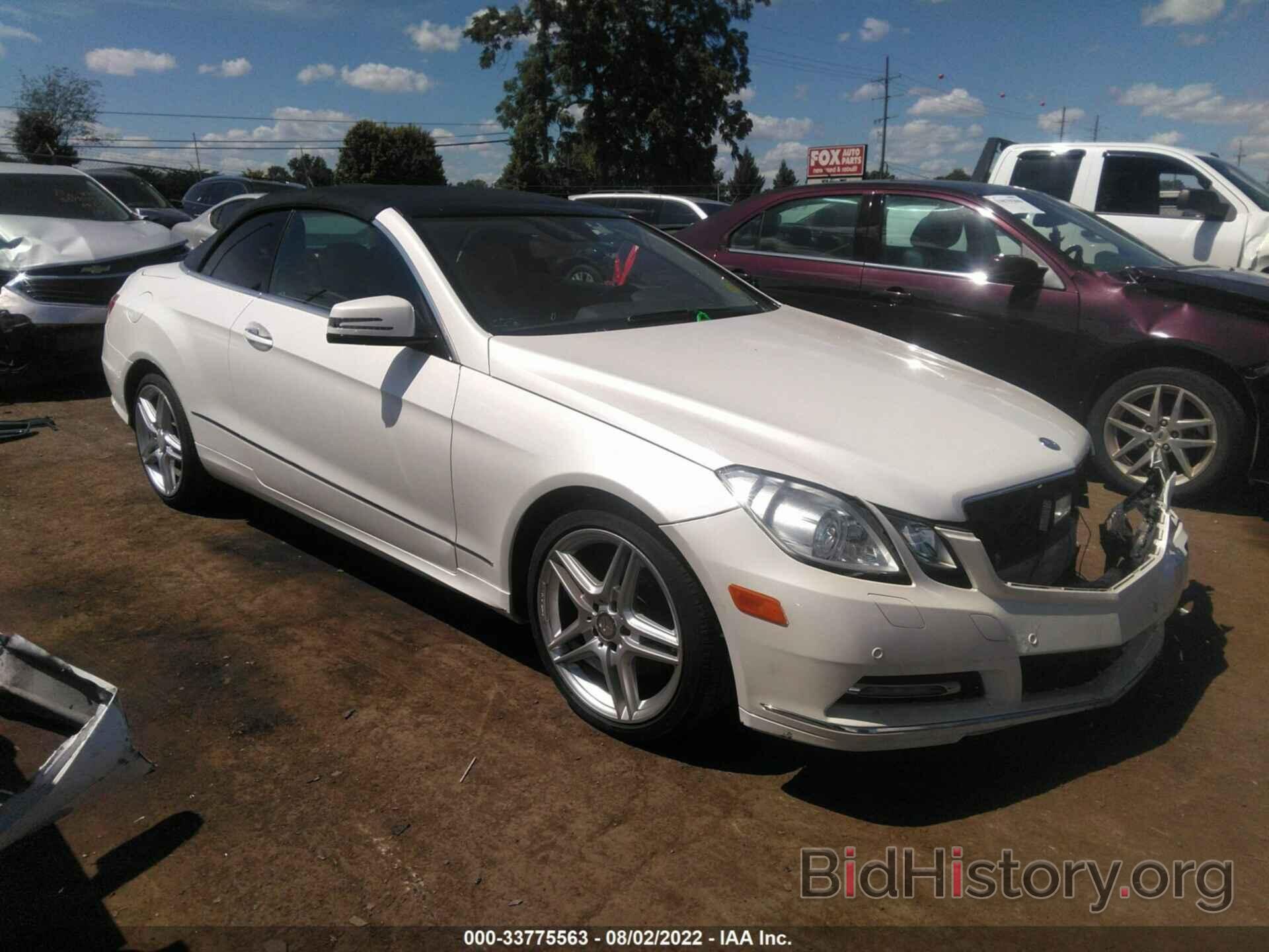 Photo WDDKK5KF1DF189848 - MERCEDES-BENZ E-CLASS 2013