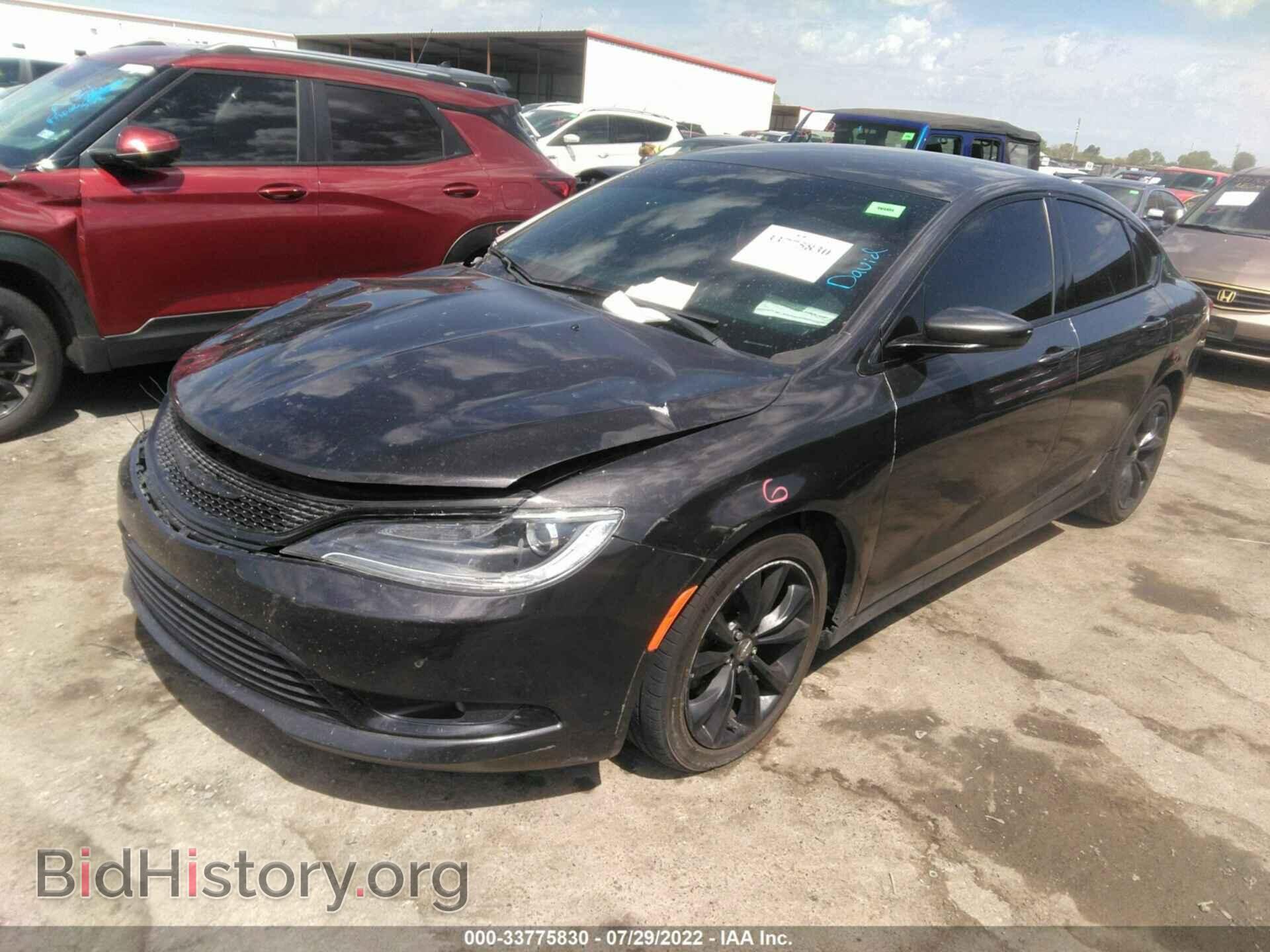 2015 CHRYSLER 200 - VIN: 1C3CCCBB4FN625375 - Фото 2