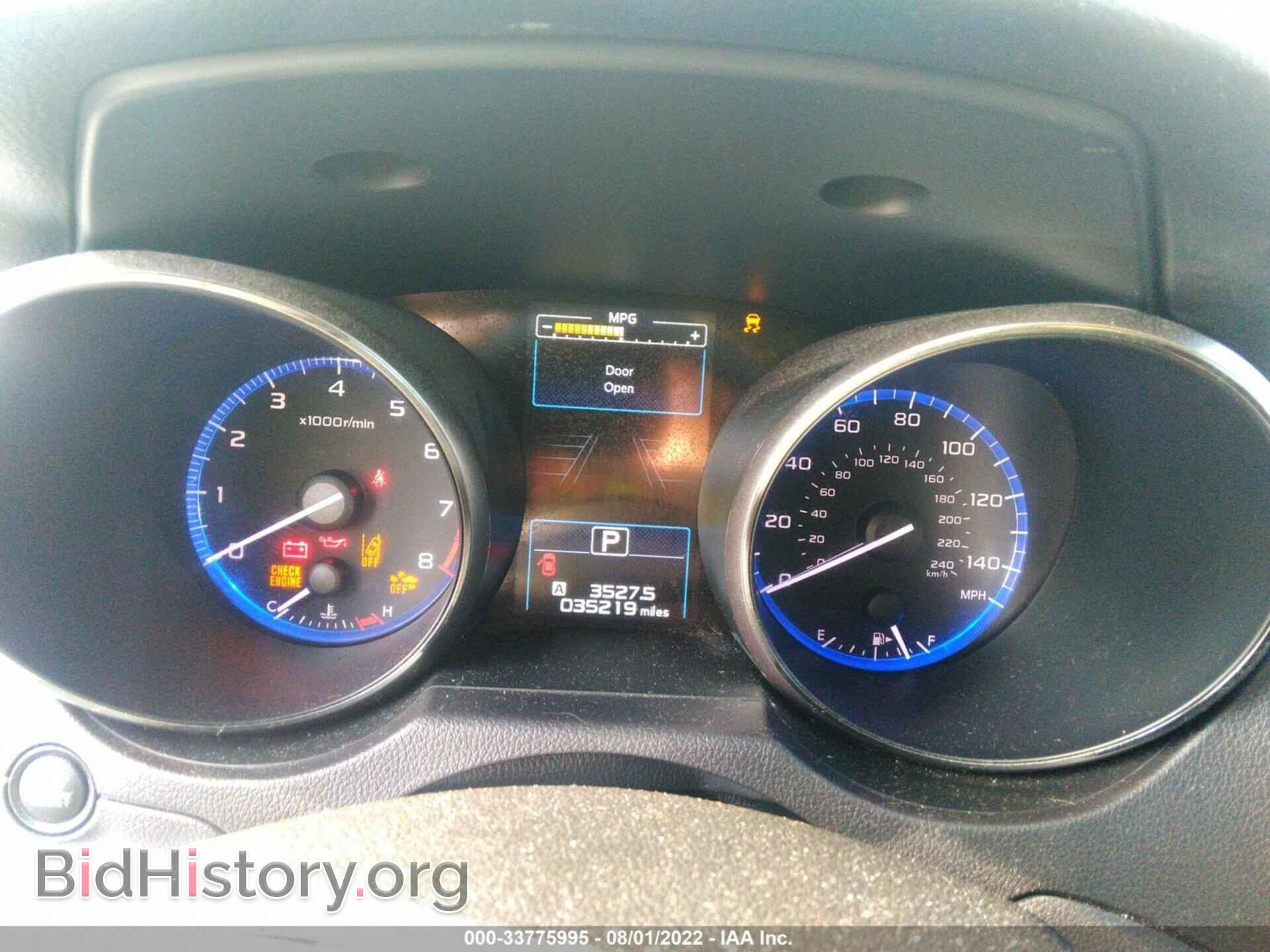 2019 SUBARU OUTBACK - VIN: 4S4BSABC8K3283485 - Фото 7