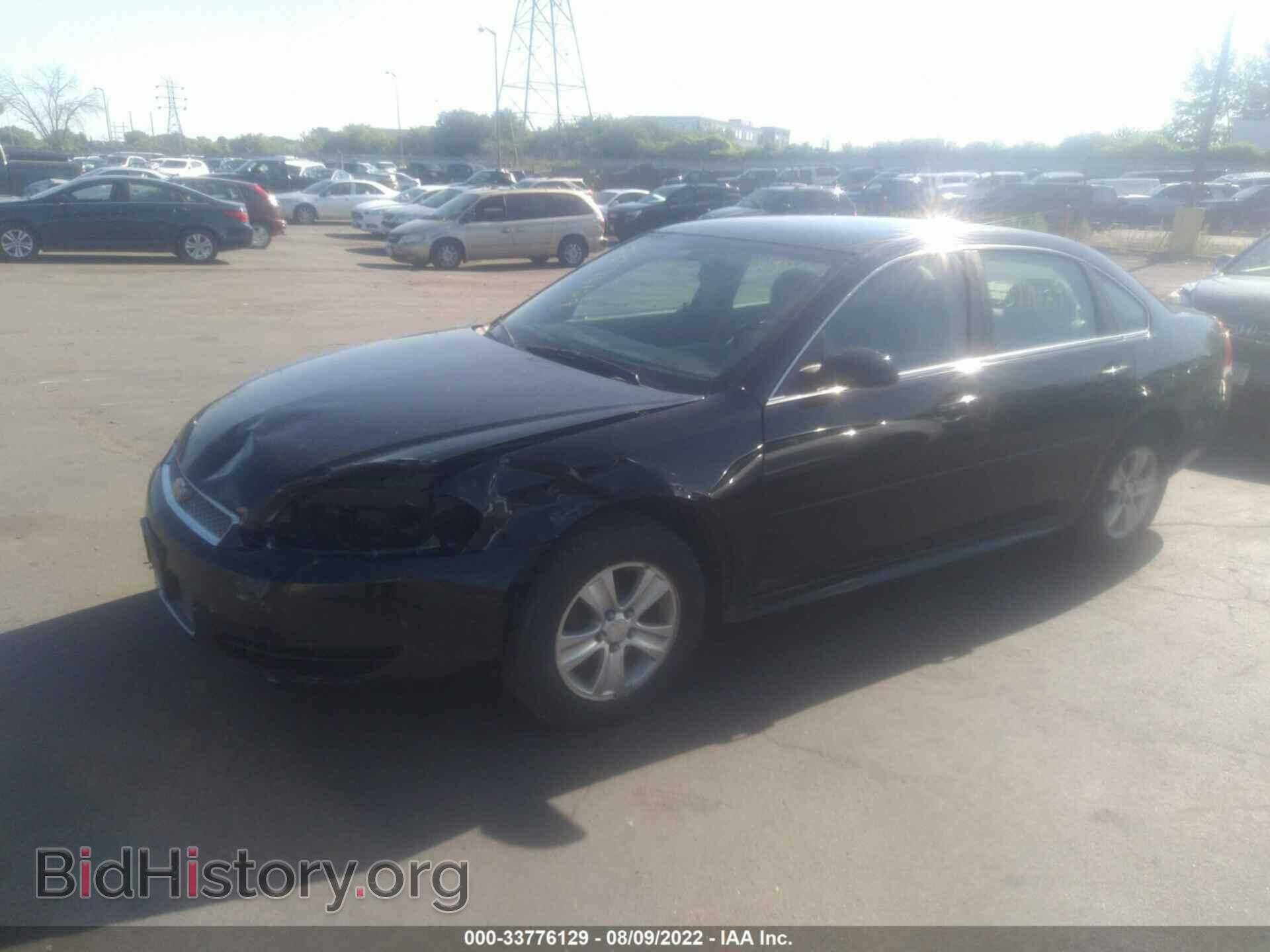 2013 CHEVROLET IMPALA - VIN: 2G1WF5E36D1108764 - Фото 2