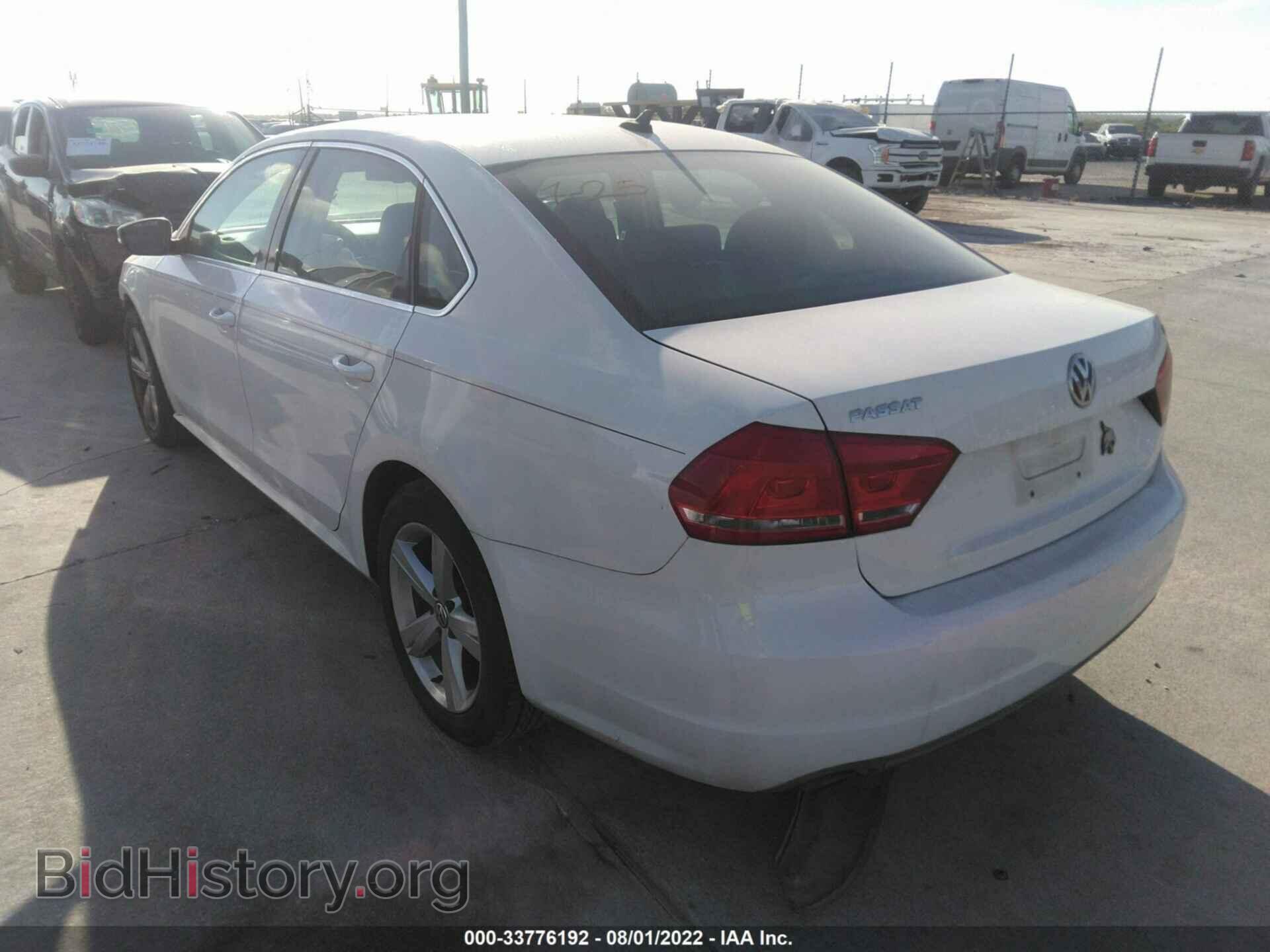 2013 VOLKSWAGEN PASSAT - VIN: 1VWBH7A35DC026260 - Фото 3