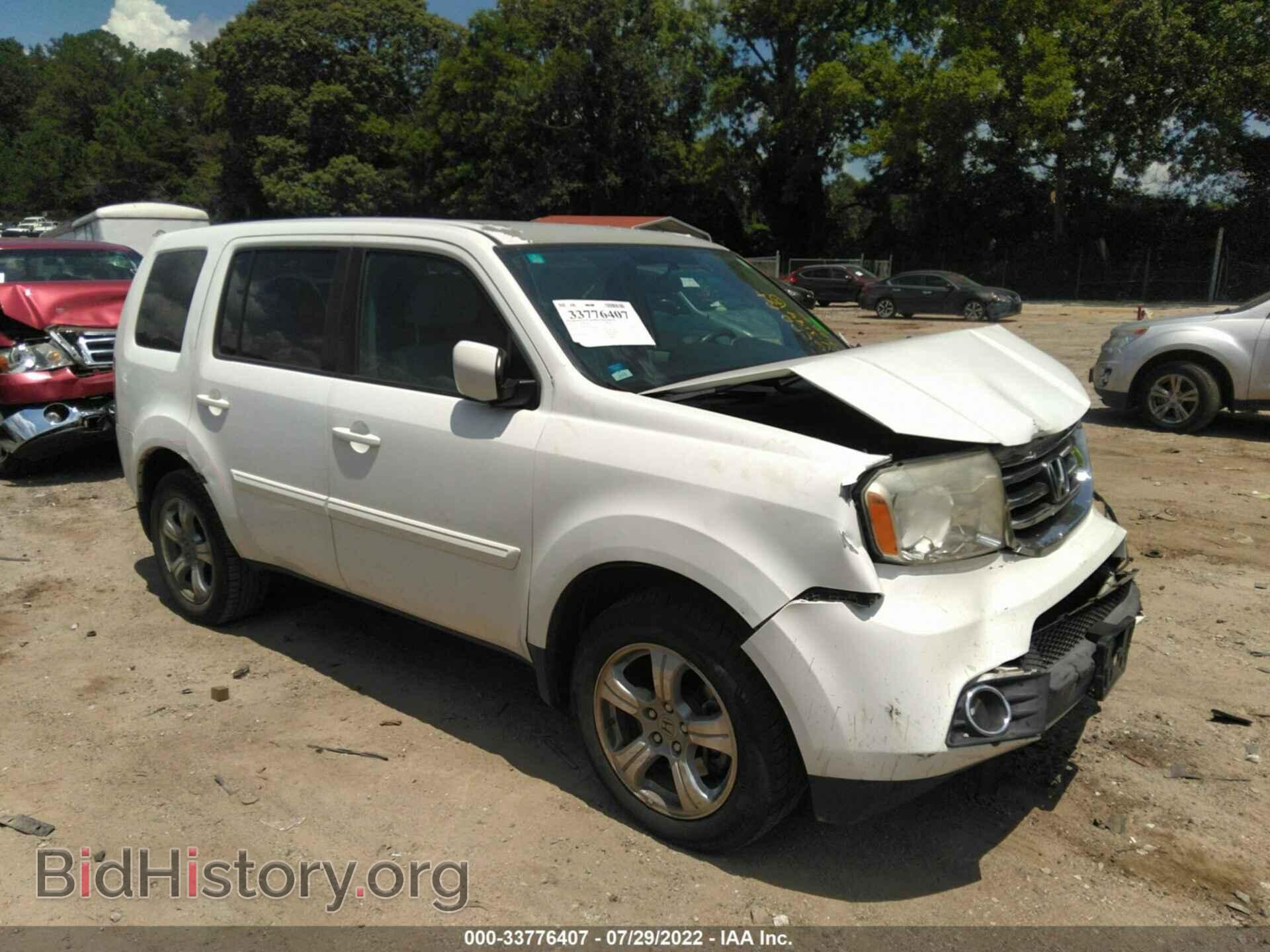 Photo 5FNYF3H45DB043184 - HONDA PILOT 2013