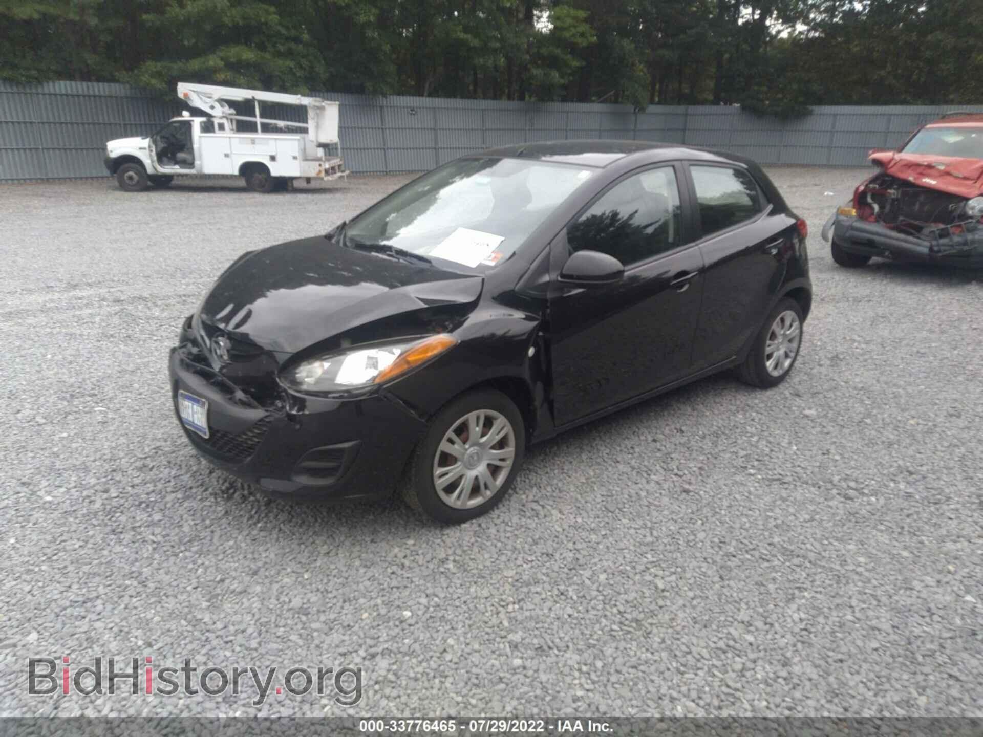 2011 MAZDA MAZDA2 - VIN: JM1DE1HZ1B0101210 - Фото 2