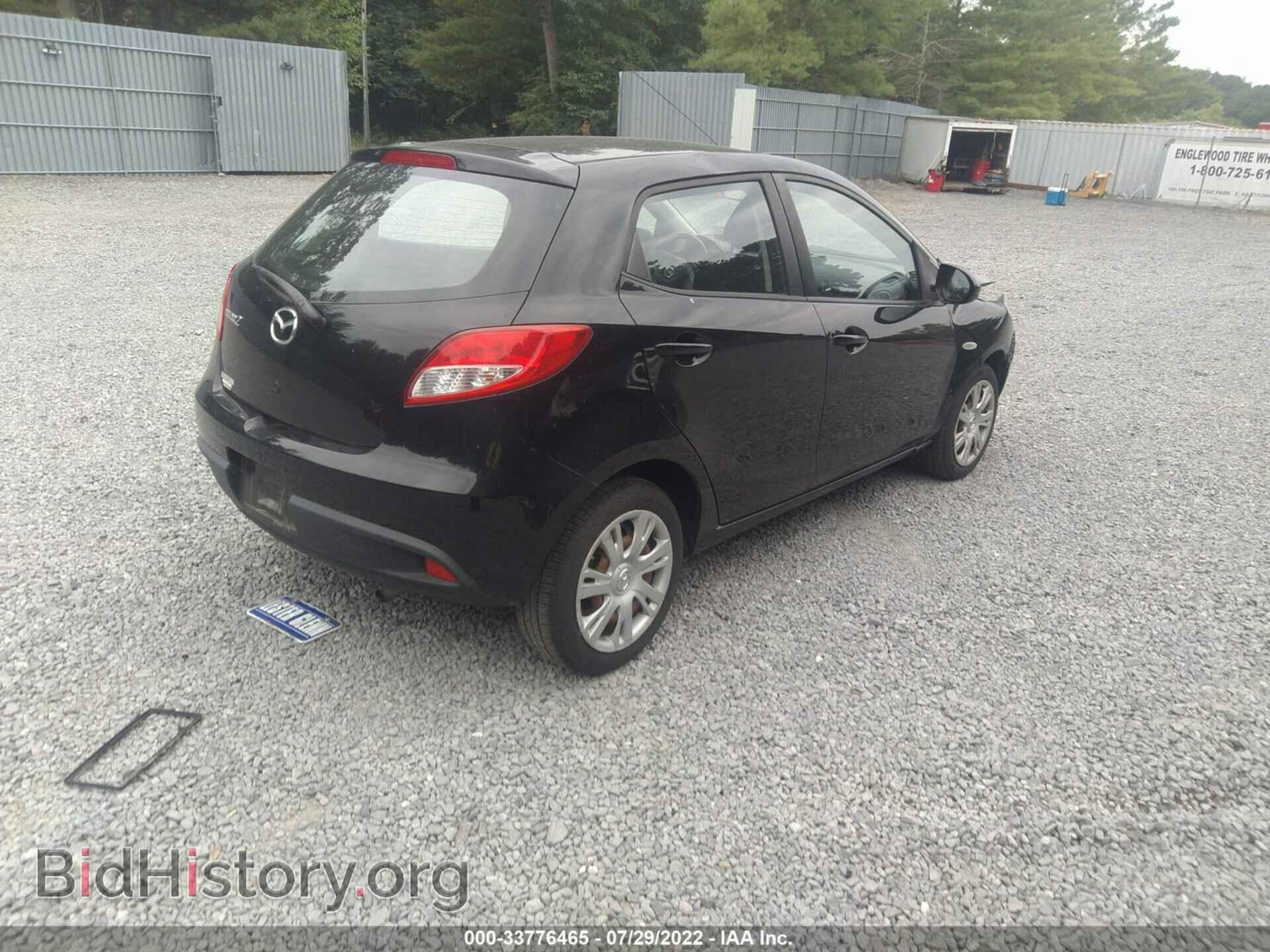 2011 MAZDA MAZDA2 - VIN: JM1DE1HZ1B0101210 - Фото 4