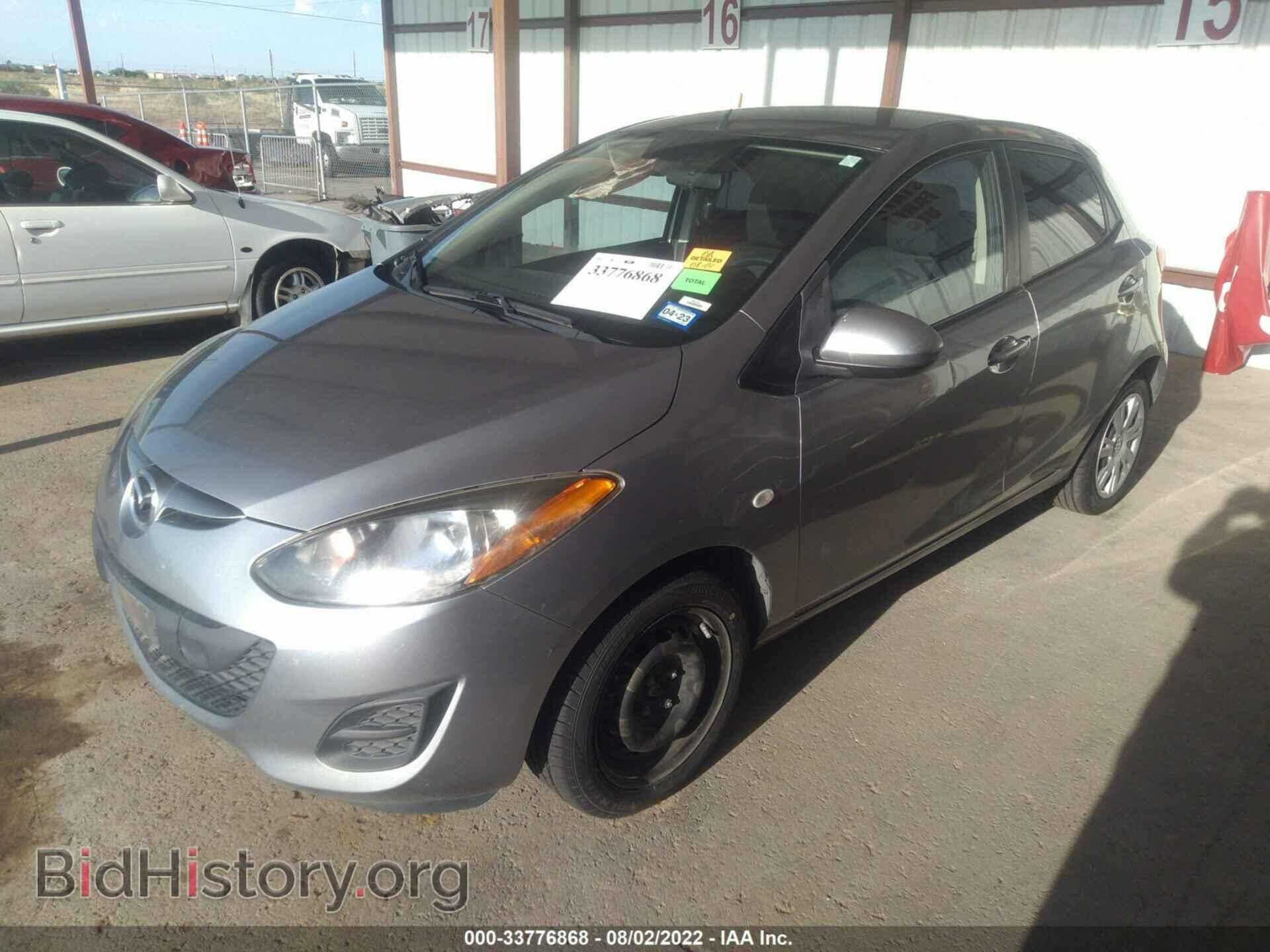 2014 MAZDA MAZDA2 - VIN: JM1DE1KY9E0188603 - Фото 2