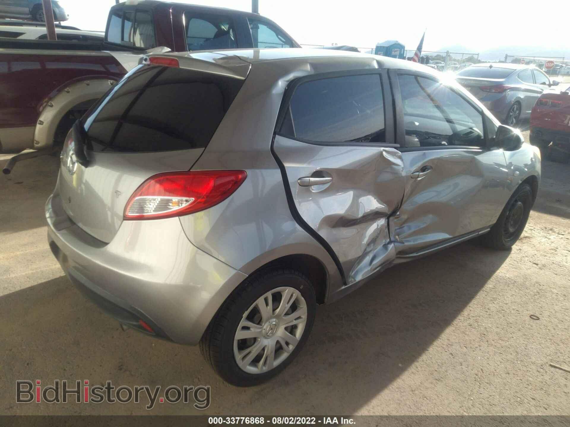2014 MAZDA MAZDA2 - VIN: JM1DE1KY9E0188603 - Фото 4