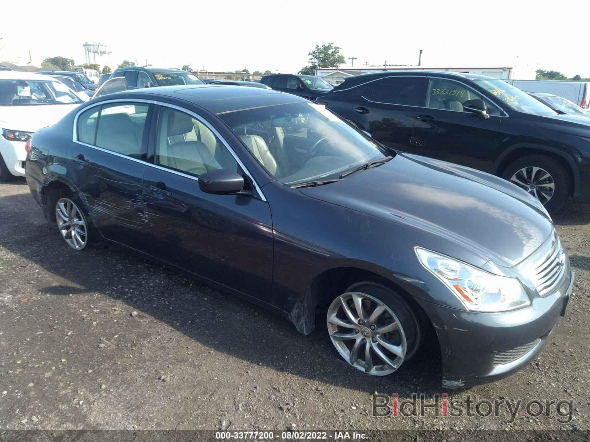 Photo JNKCV61F39M351915 - INFINITI G37 SEDAN 2009