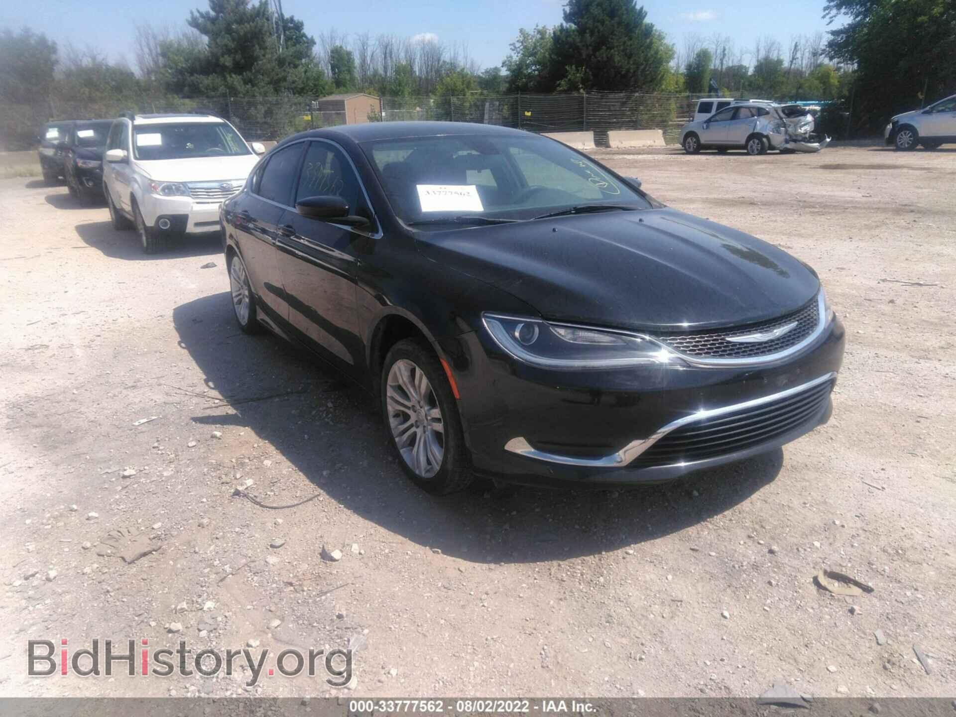 Фотография 1C3CCCAB3FN754029 - CHRYSLER 200 2015