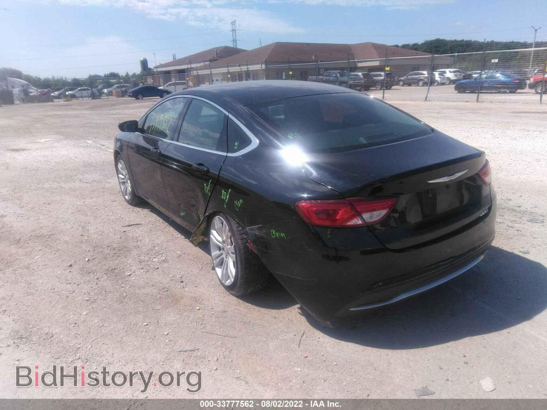 2015 CHRYSLER 200 - VIN: 1C3CCCAB3FN754029 - Фото 3