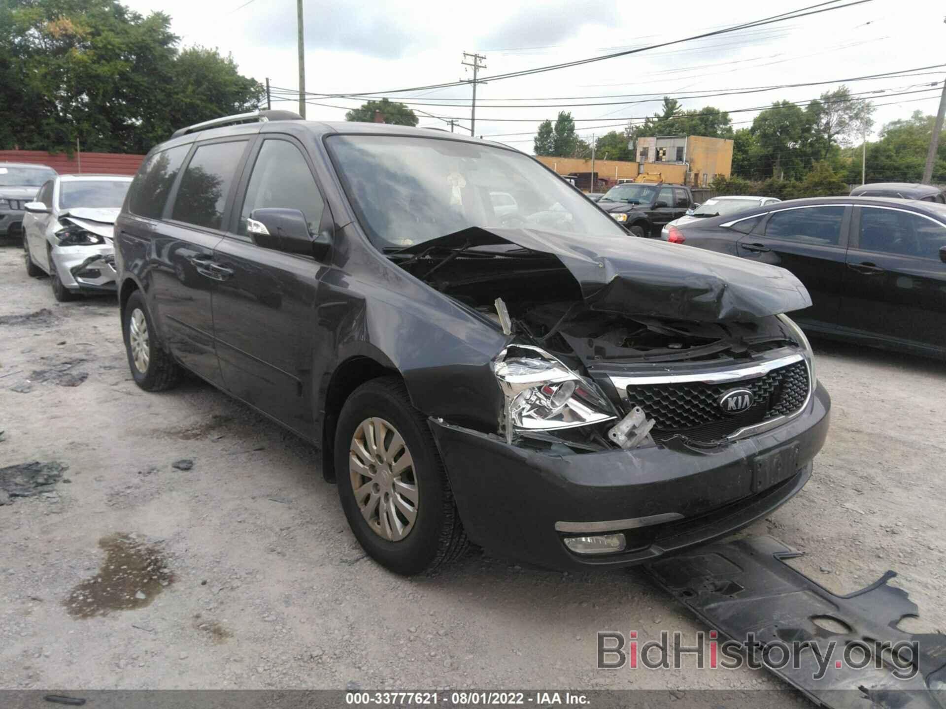 Photo KNDMG4C76E6536582 - KIA SEDONA 2014