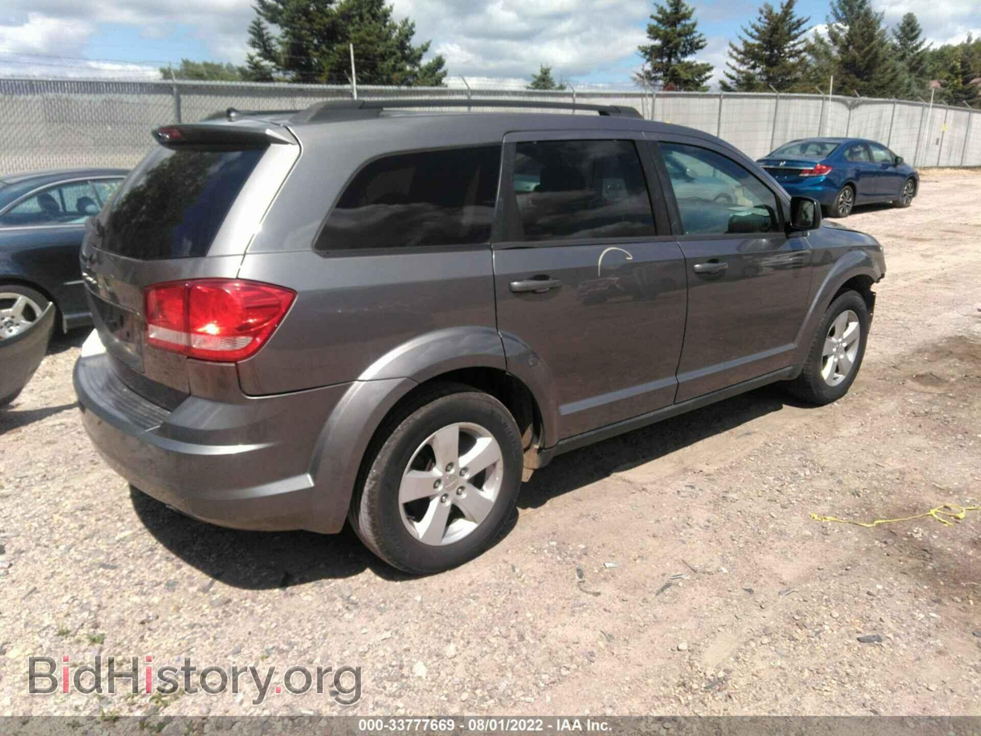 2013 DODGE JOURNEY - VIN: 3C4PDCAB0DT532667 - Фото 4