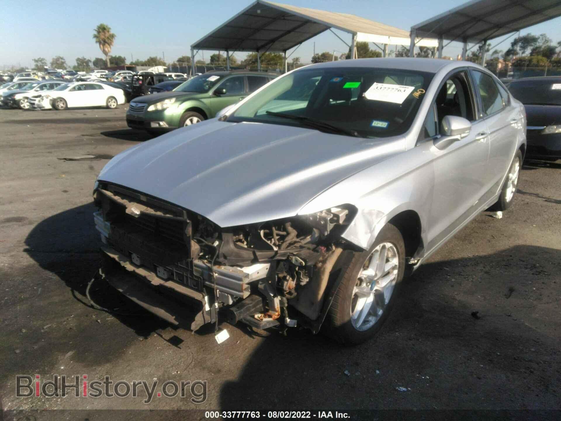2013 FORD FUSION - VIN: 3FA6P0H73DR108406 - Фото 2