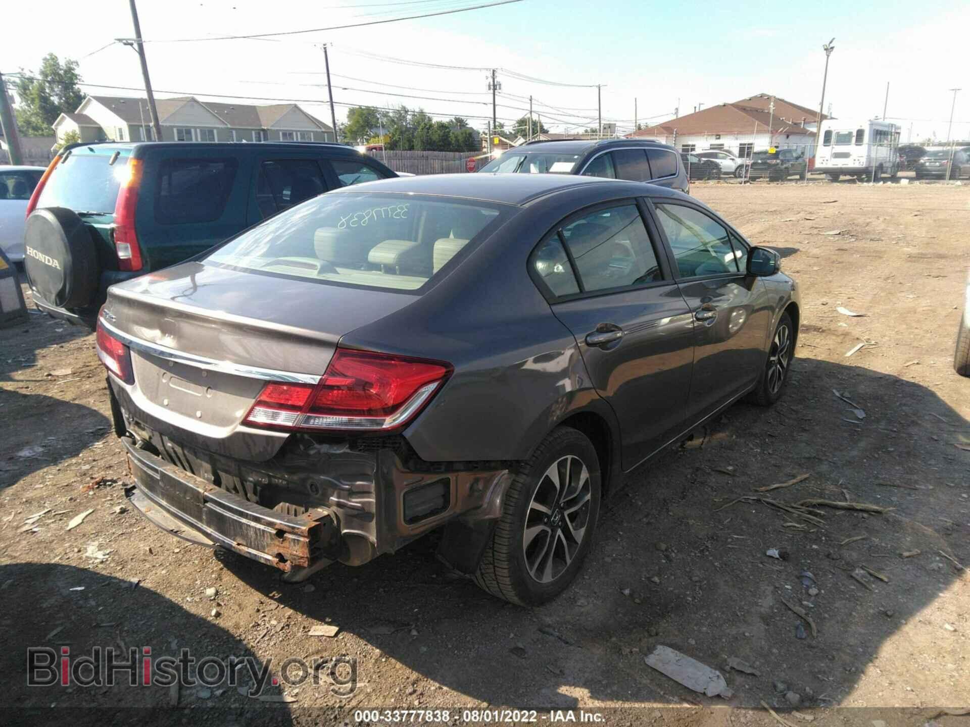 2013 HONDA CIVIC SDN - VIN: 2HGFB2F97DH534573 - Фото 4