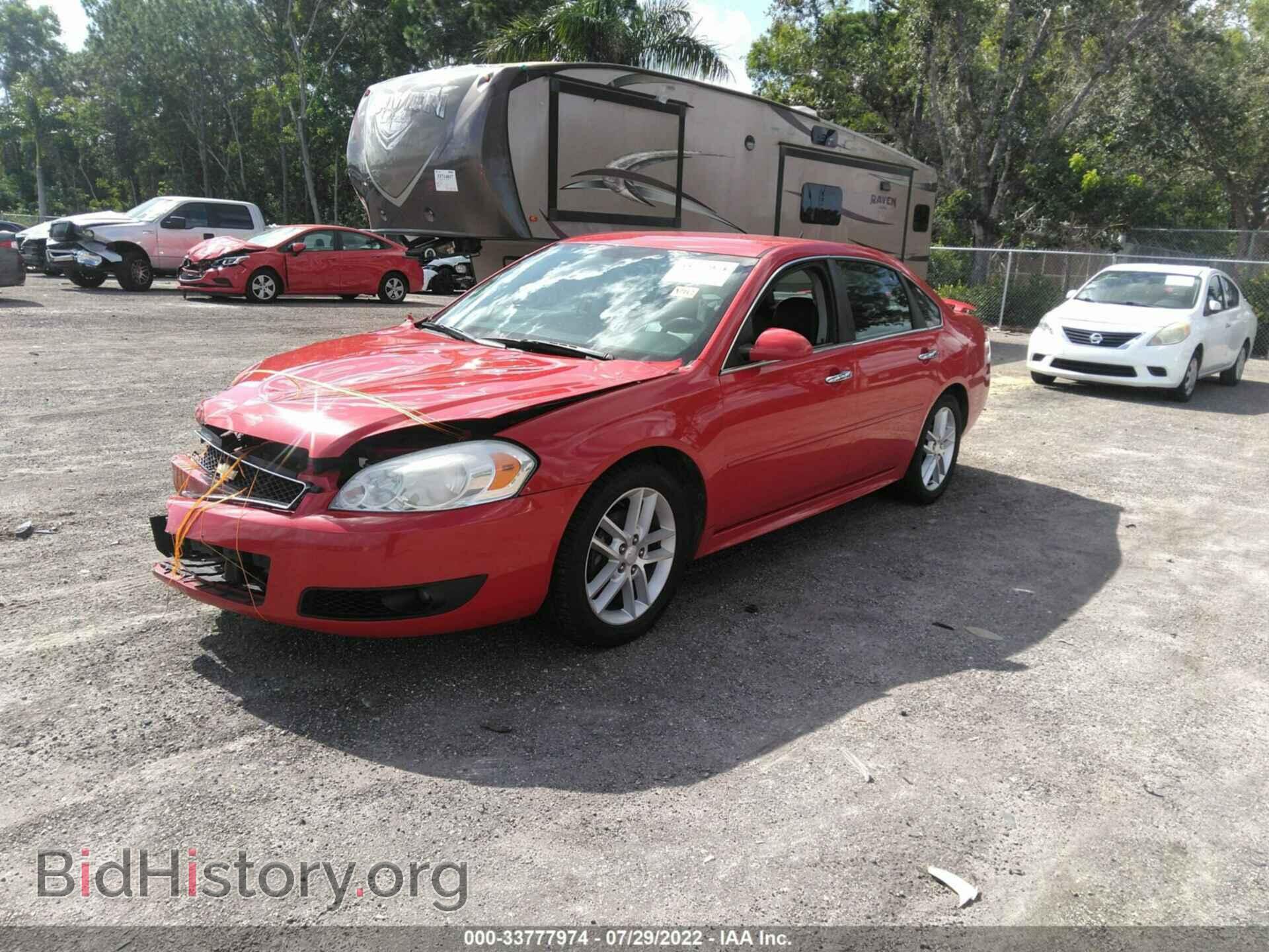 2013 CHEVROLET IMPALA - VIN: 2G1WC5E35D1134586 - Фото 2