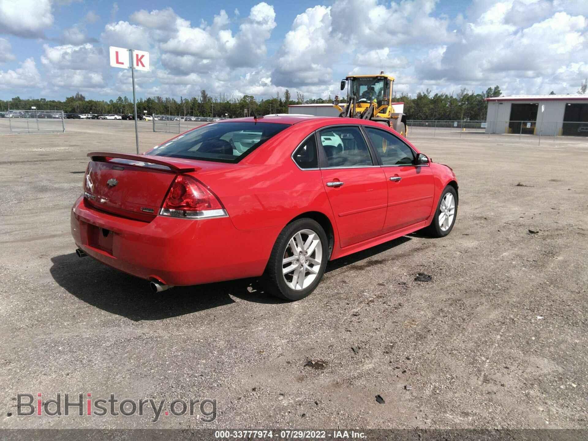 2013 CHEVROLET IMPALA - VIN: 2G1WC5E35D1134586 - Фото 4
