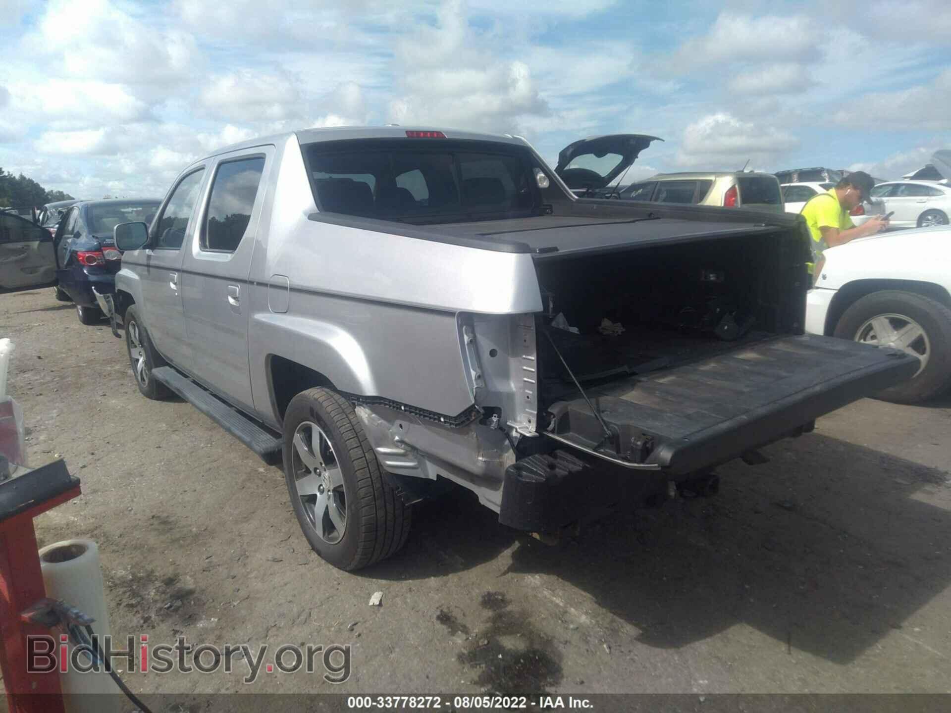 2014 HONDA RIDGELINE - VIN: 5FPYK1F63EB009953 - Фото 3