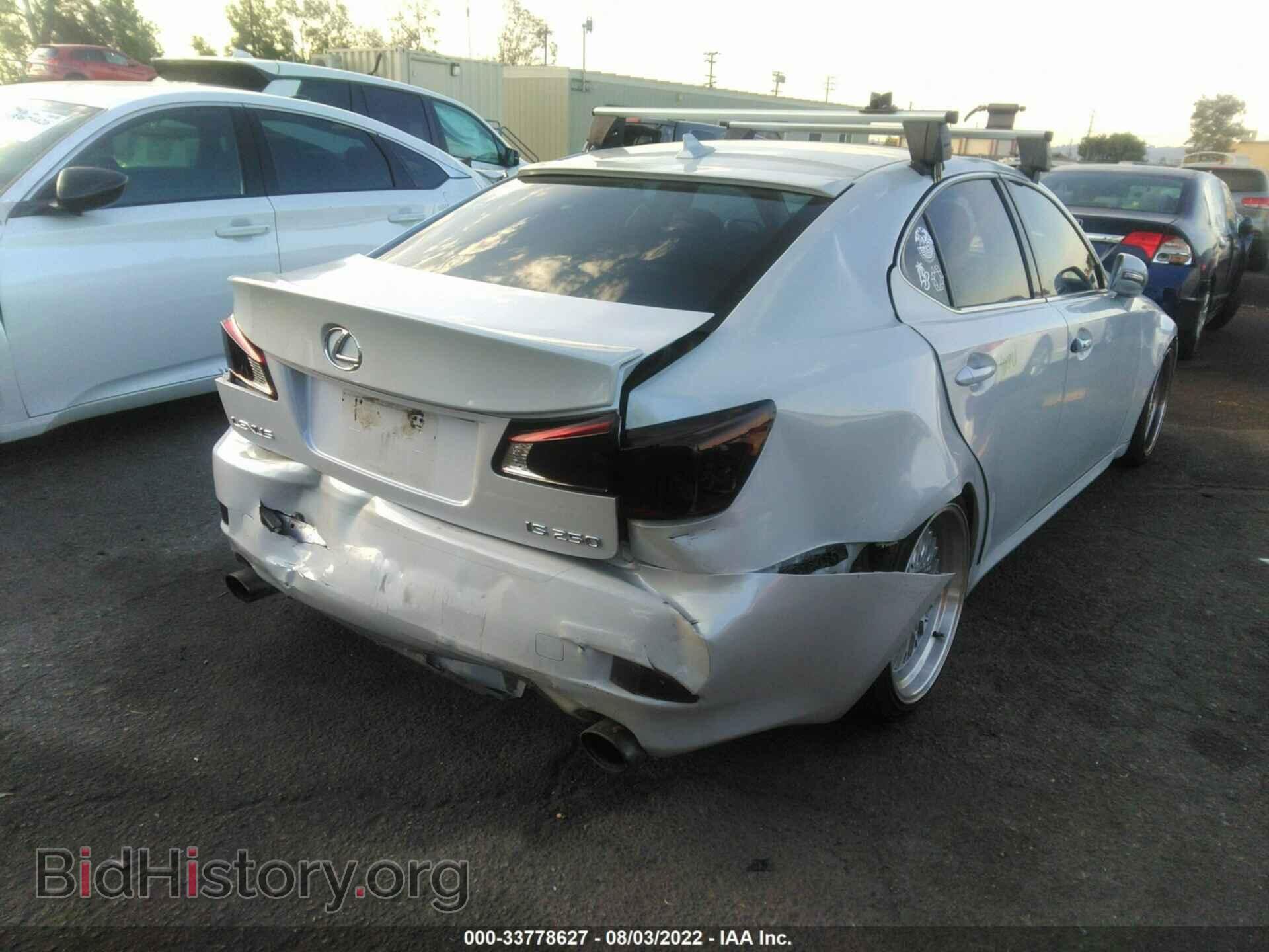2009 LEXUS IS 250 - VIN: JTHBK262195086814 - Фото 4