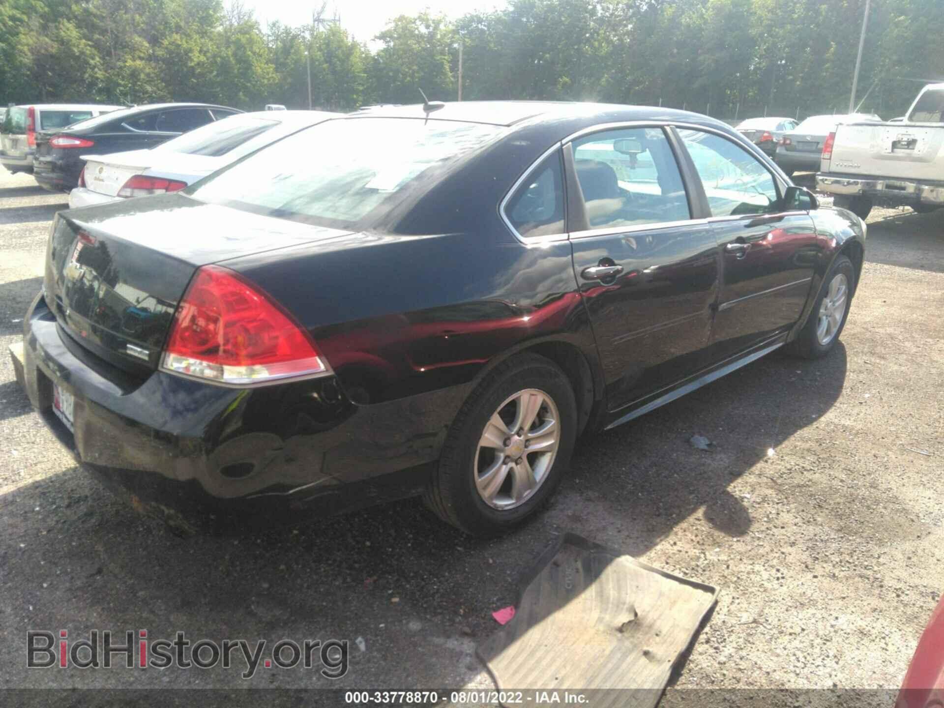 2013 CHEVROLET IMPALA - VIN: 2G1WF5E30D1105326 - Фото 4