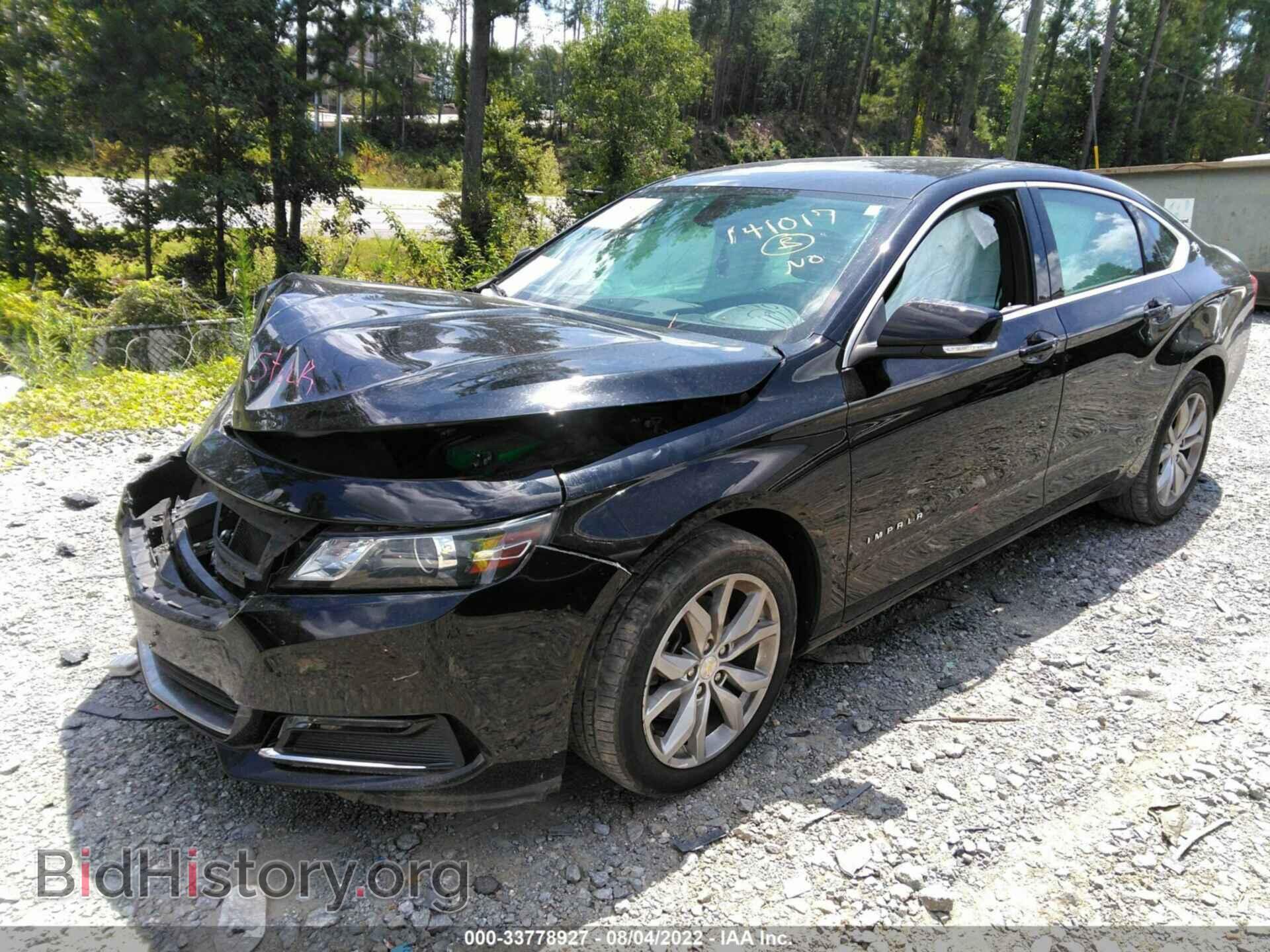 2018 CHEVROLET IMPALA - VIN: 2G1105S36J9141017 - Фото 2