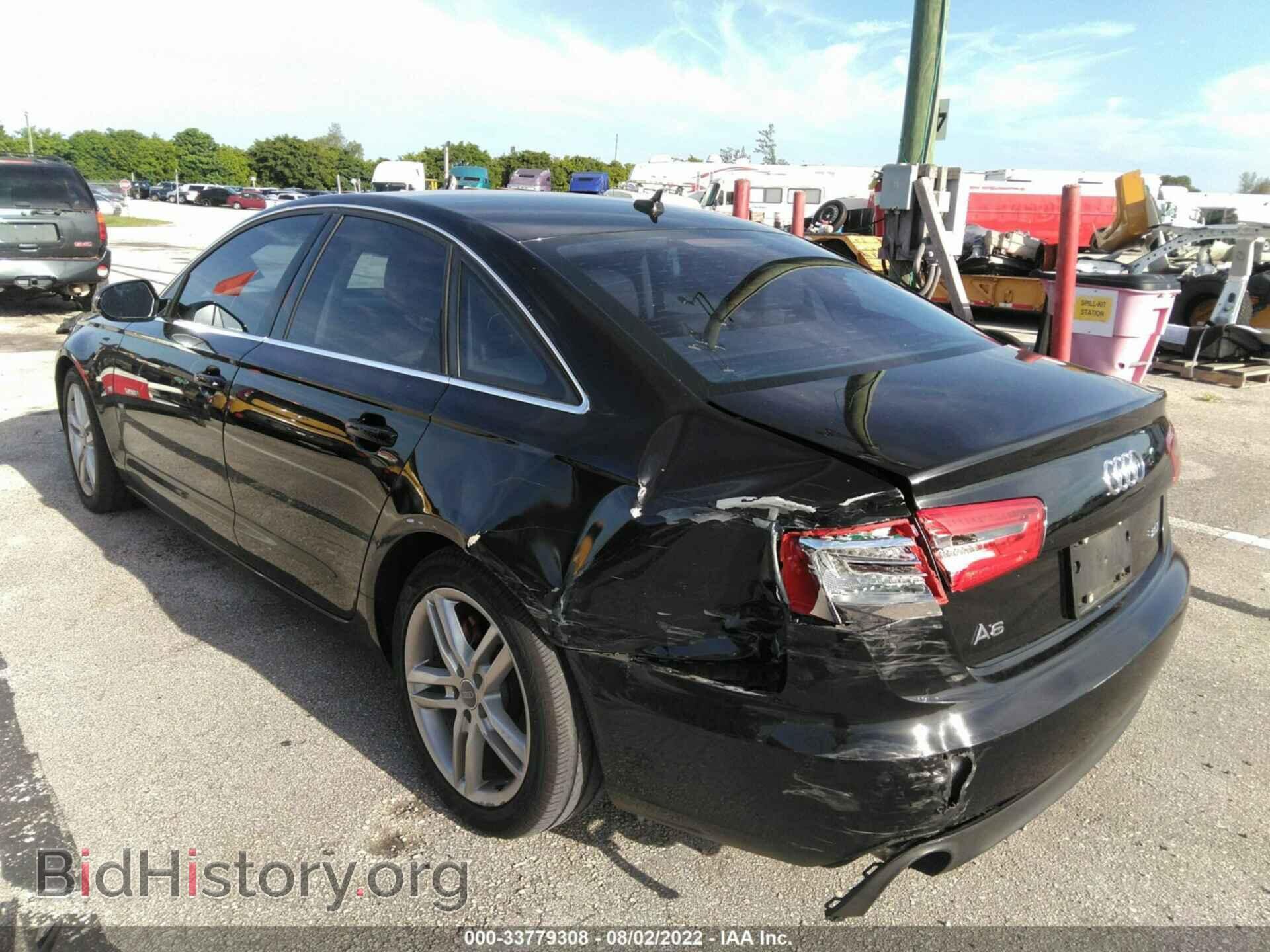 2012 AUDI A6 - VIN: WAUCFAFC4CN073413 - Фото 3