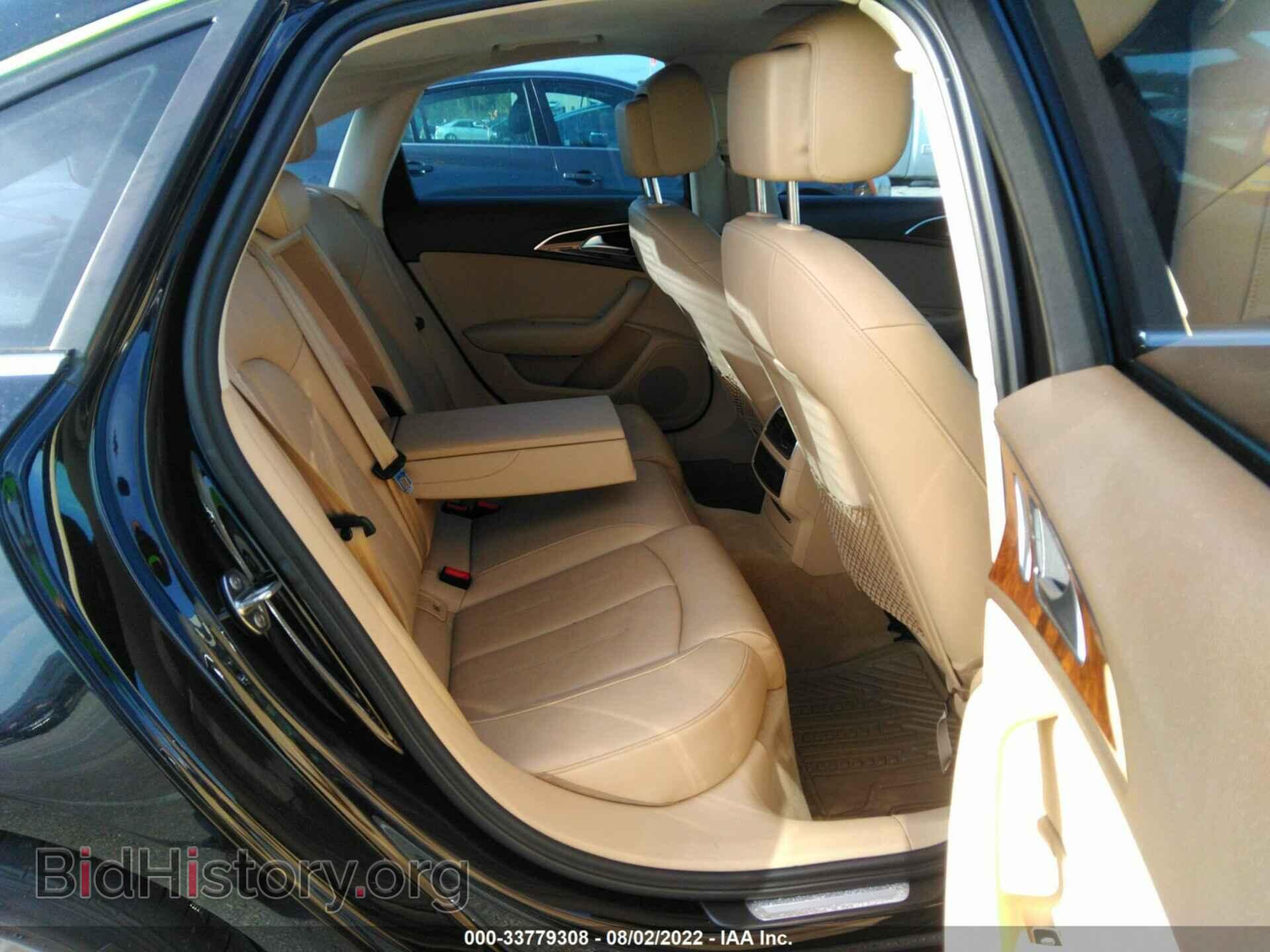 2012 AUDI A6 - VIN: WAUCFAFC4CN073413 - Фото 8