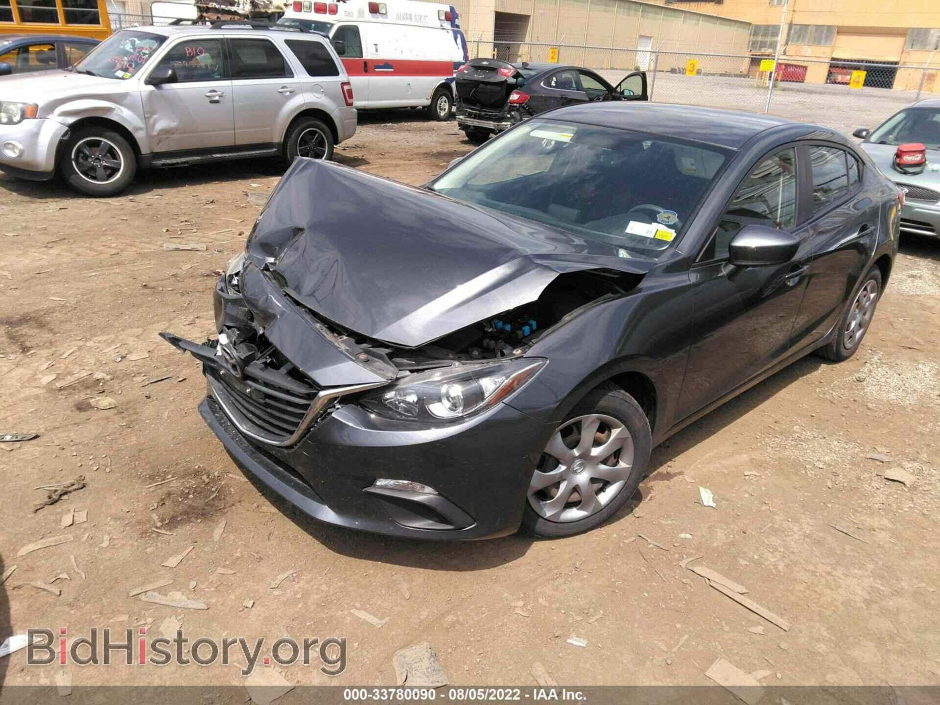 2014 MAZDA MAZDA3 - VIN: JM1BM1U75E1122042 - Фото 2