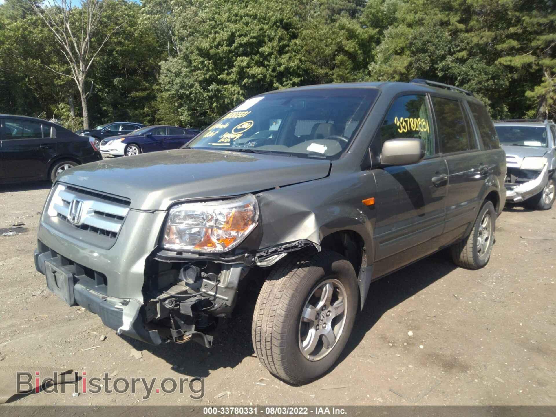 2007 HONDA PILOT - VIN: 2HKYF18507H538850 - Фото 6