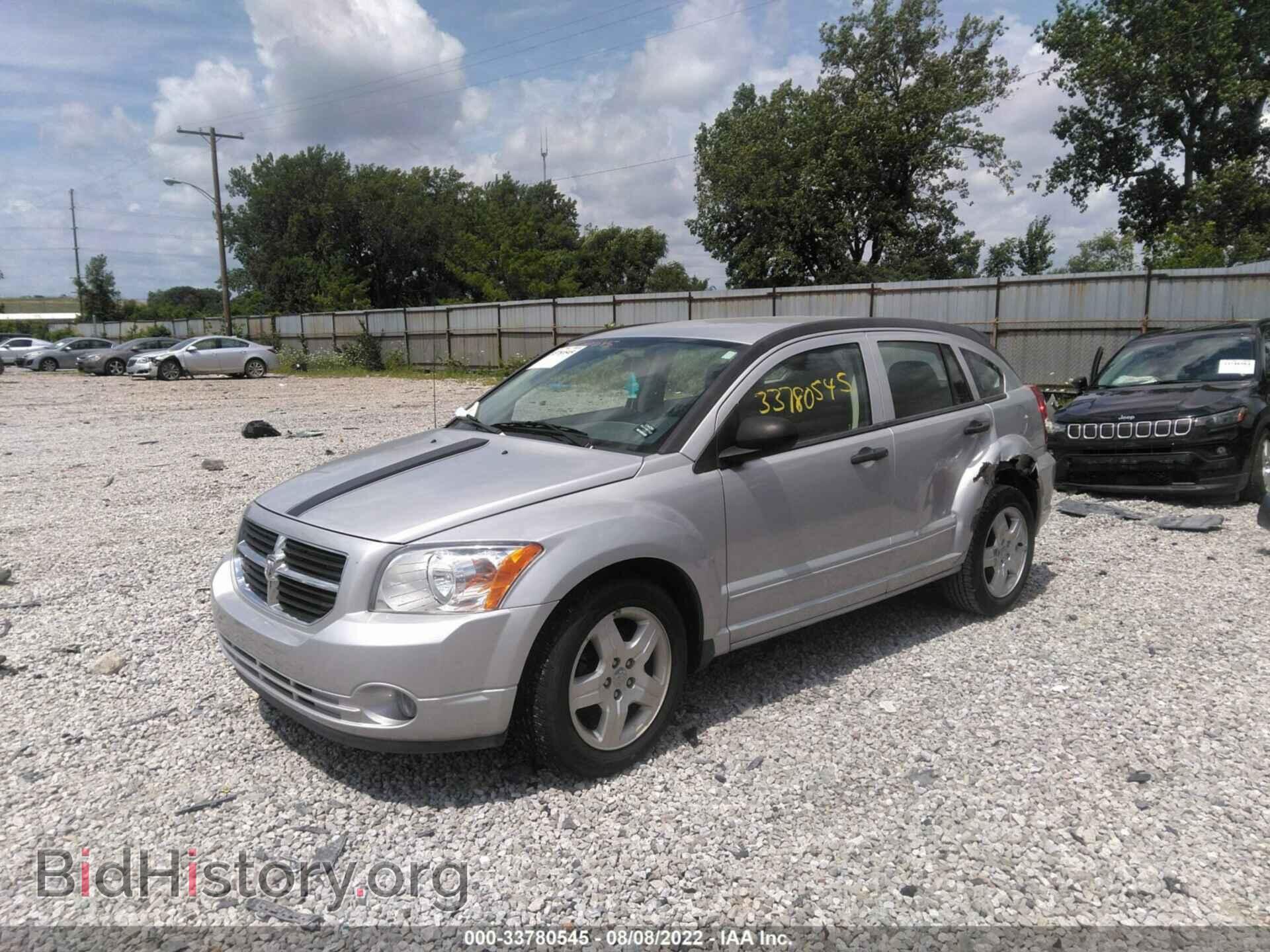 2008 DODGE CALIBER - VIN: 1B3HB48B28D794385 - Фото 2