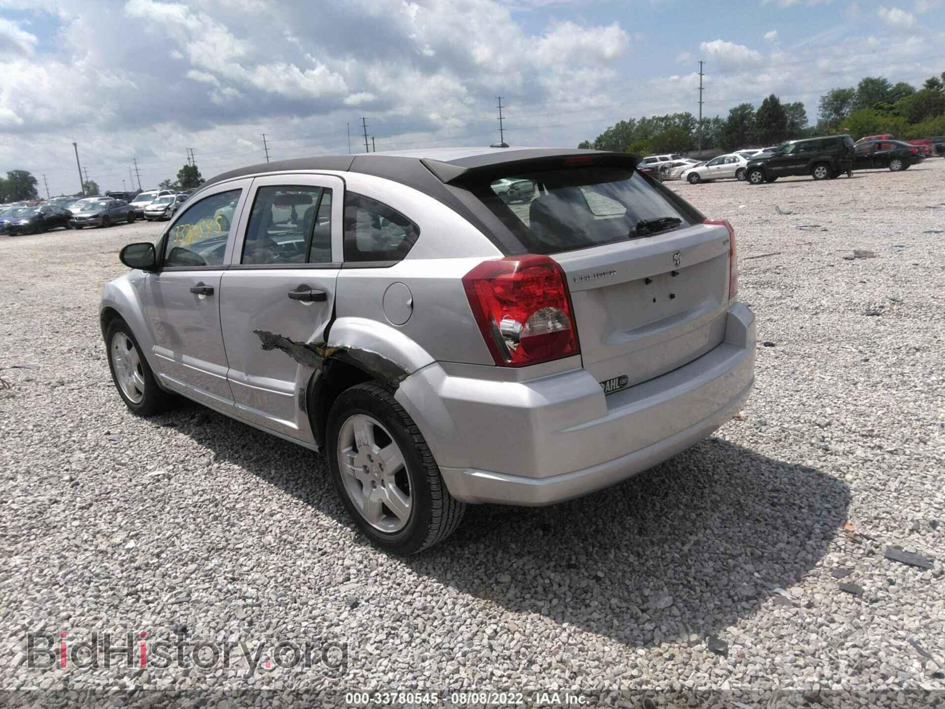 2008 DODGE CALIBER - VIN: 1B3HB48B28D794385 - Фото 3