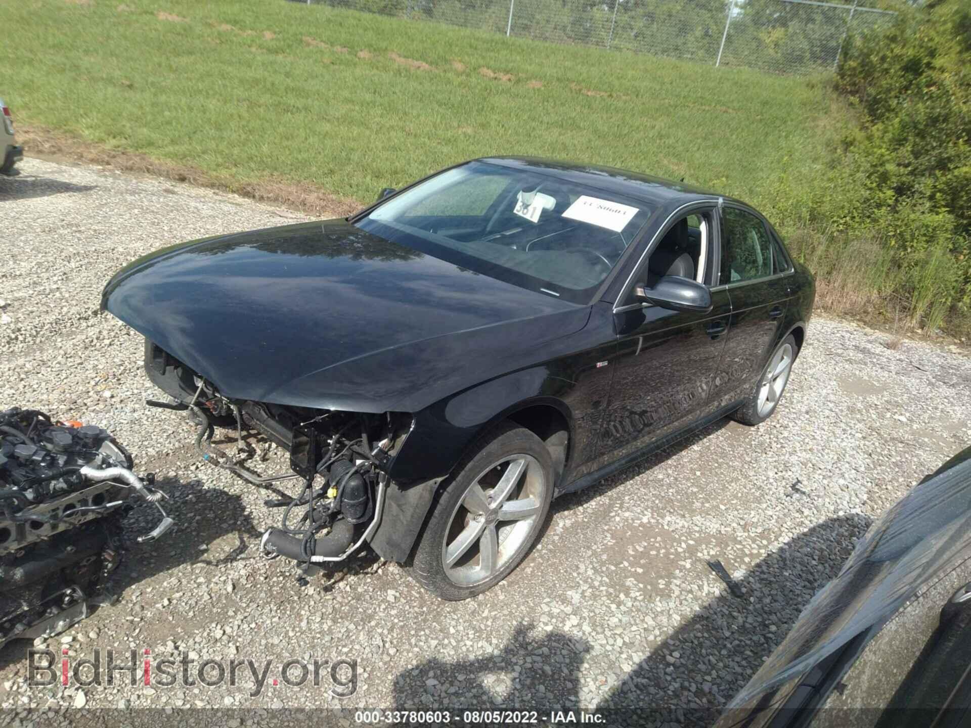 2012 AUDI A4 - VIN: WAUFFAFL1CN018351 - Фото 2