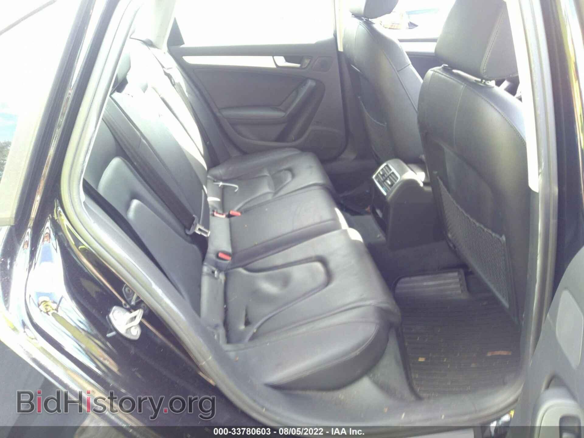 2012 AUDI A4 - VIN: WAUFFAFL1CN018351 - Фото 8