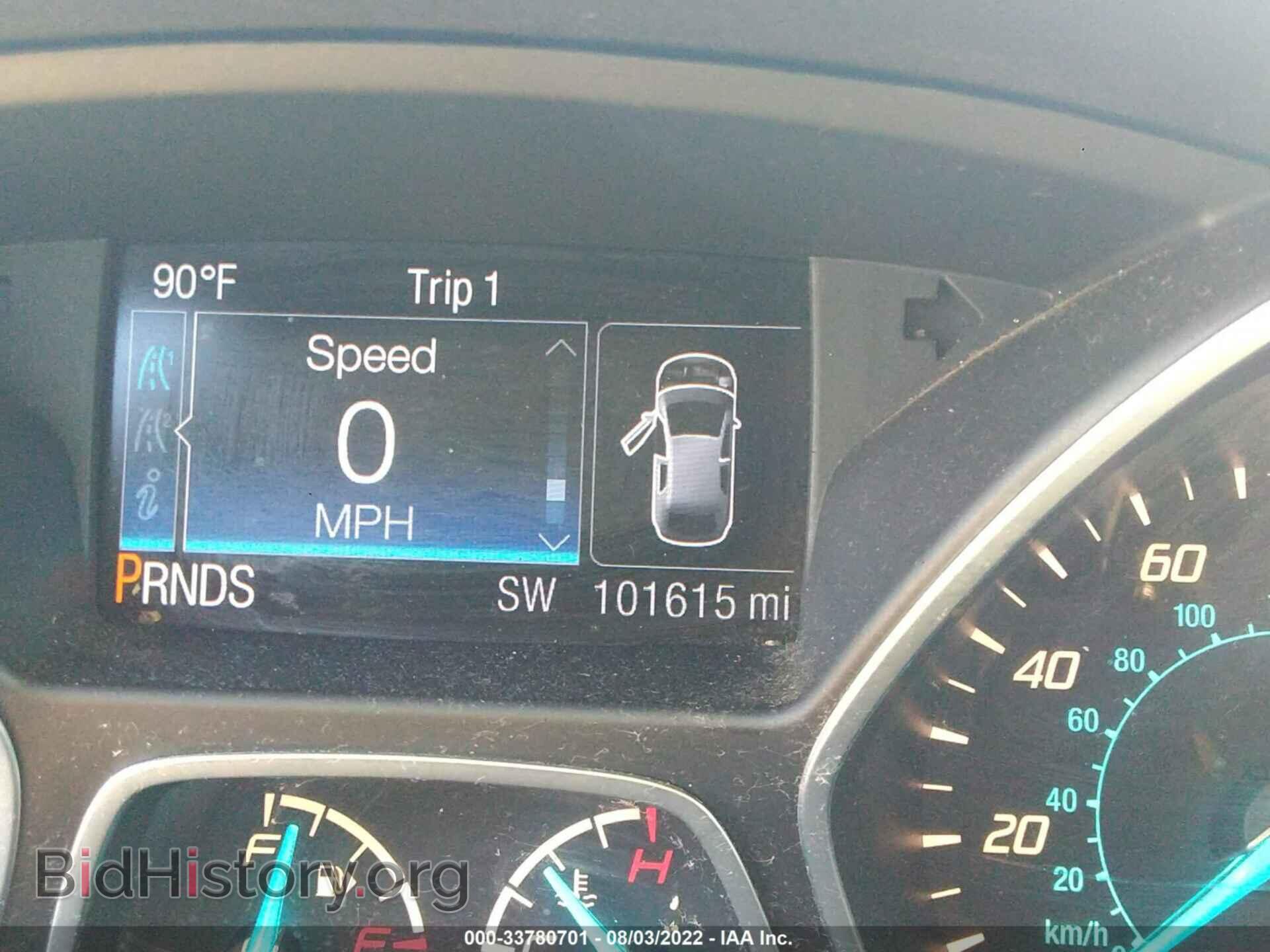 2014 FORD ESCAPE - VIN: 1FMCU9J93EUE05462 - Фото 7
