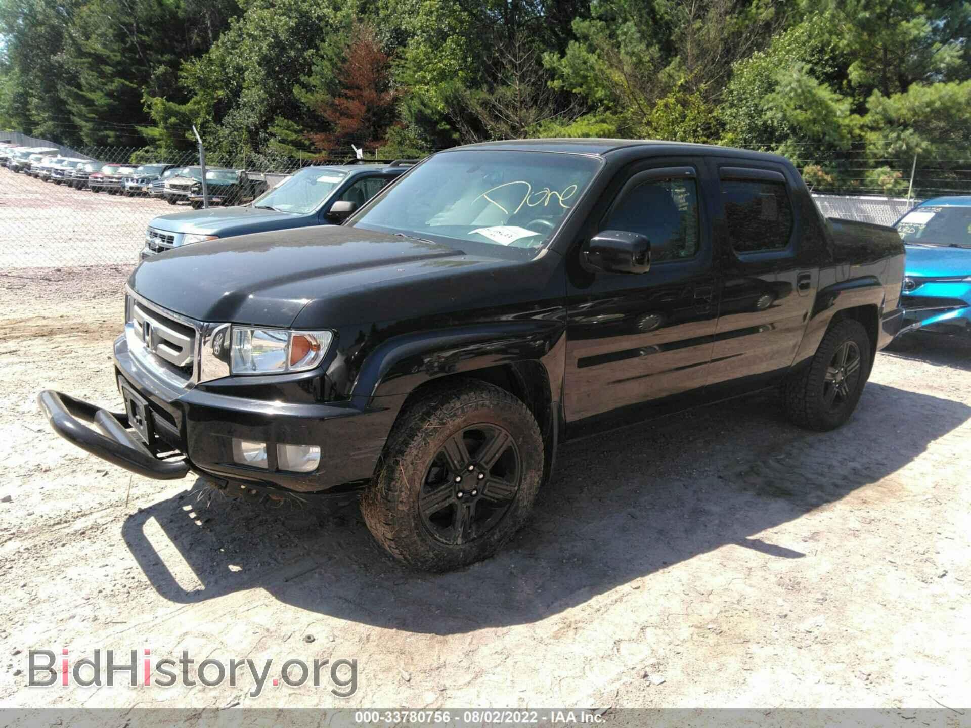 2011 HONDA RIDGELINE - VIN: 5FPYK1F52BB004665 - Фото 2