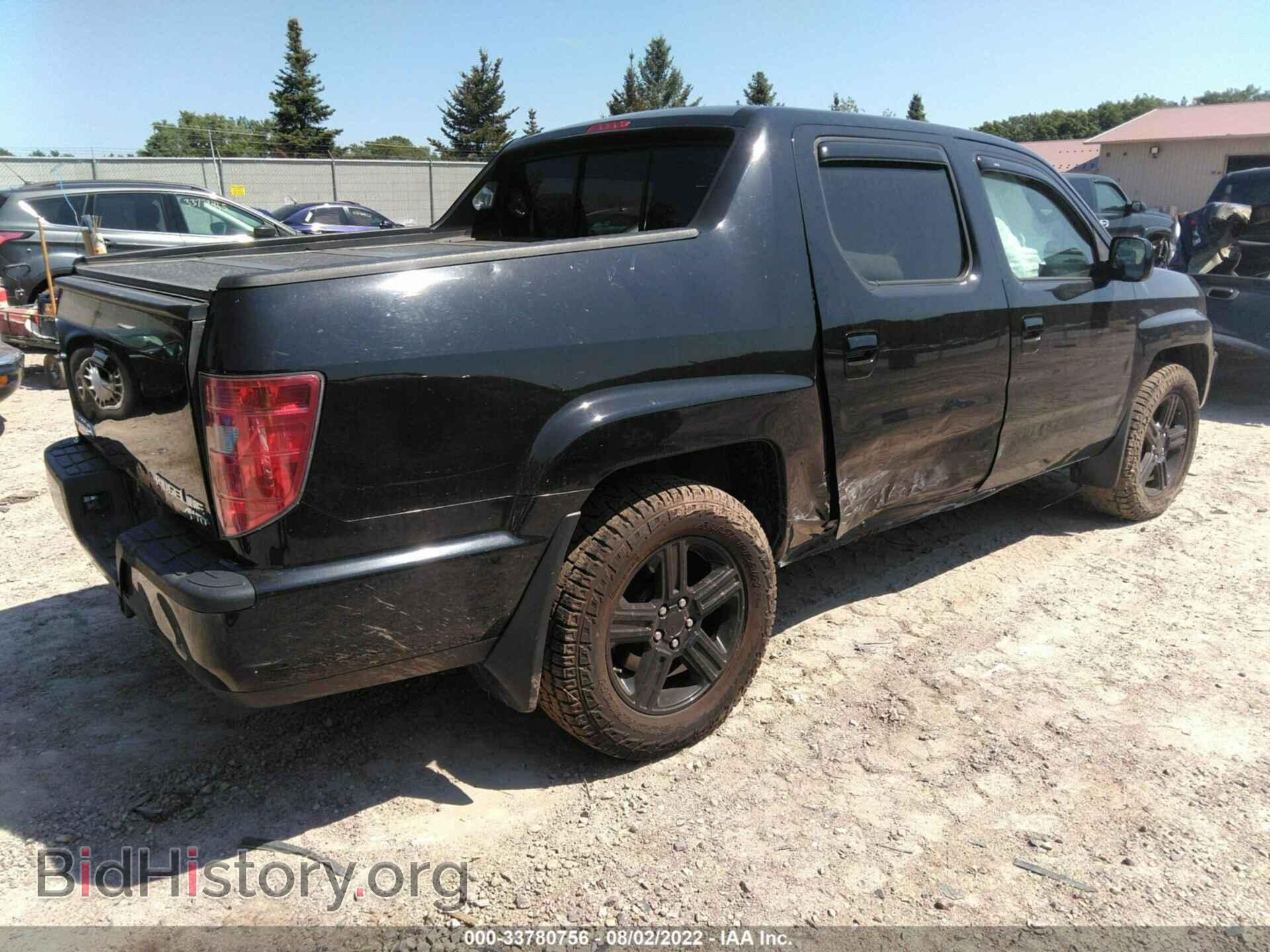 2011 HONDA RIDGELINE - VIN: 5FPYK1F52BB004665 - Фото 4