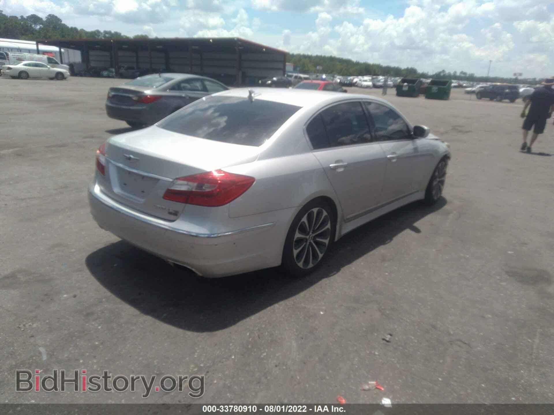 2012 HYUNDAI GENESIS - VIN: KMHGC4DH5CU192425 - Фото 4