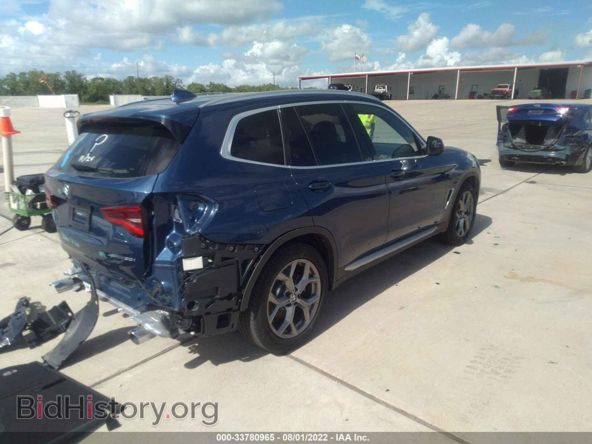 2021 BMW X3 - VIN: 5UXTY3C09M9G40178 - Фото 4